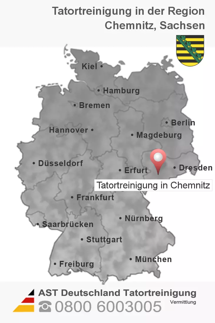 Leichenfundortreinigung Chemnitz