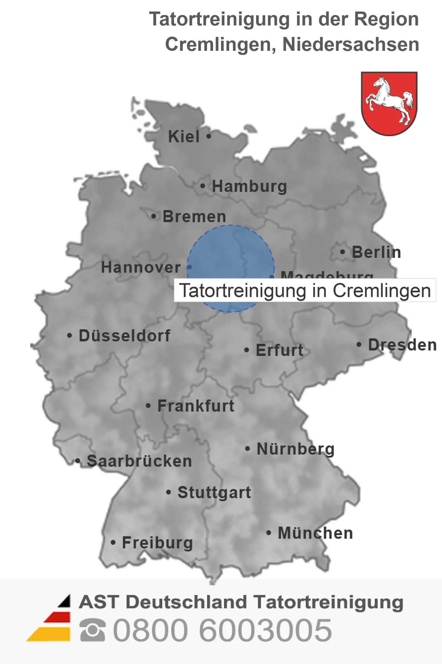 Tatortreinigung Cremlingen