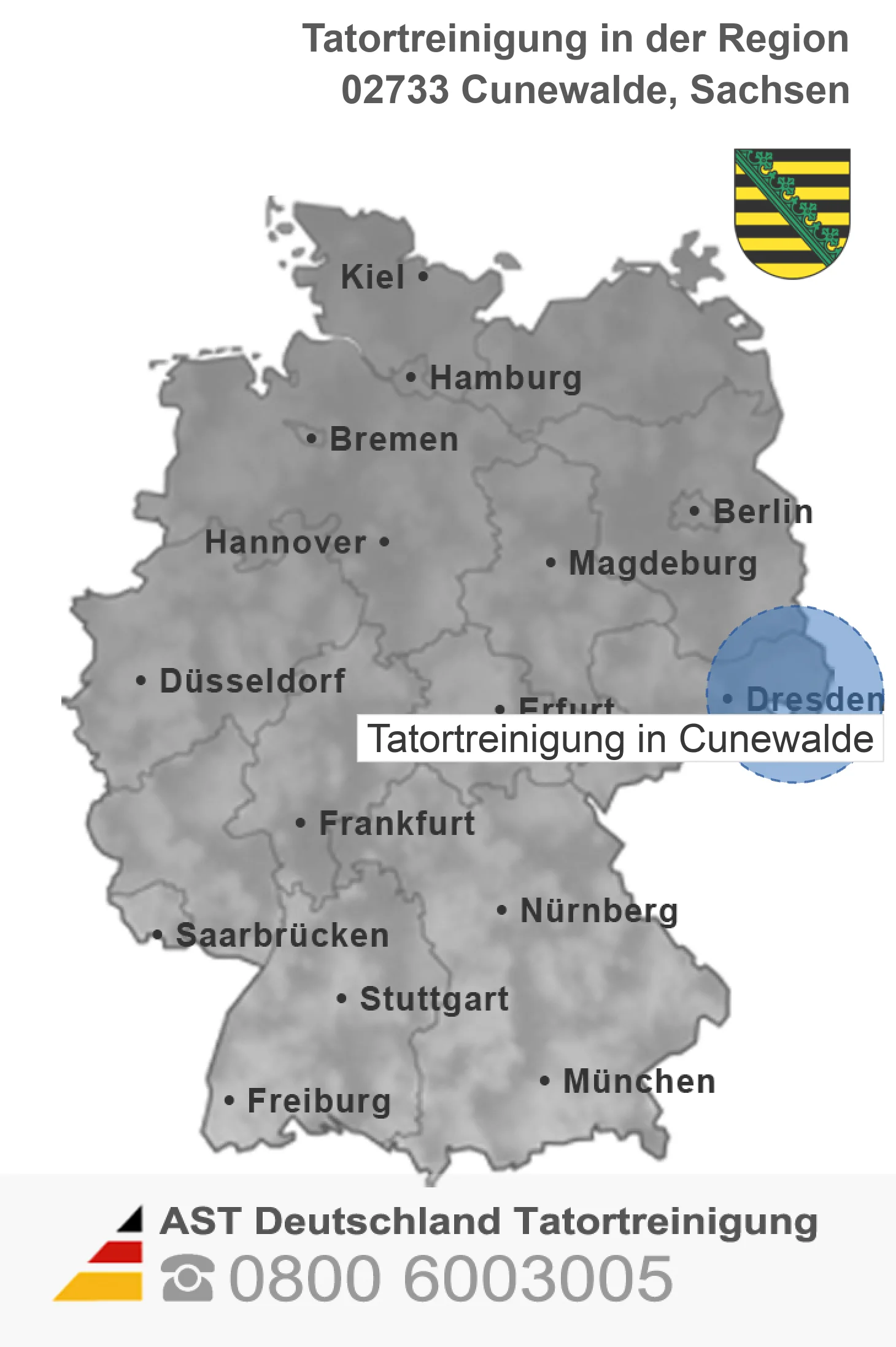 Tatortreinigung Cunewalde