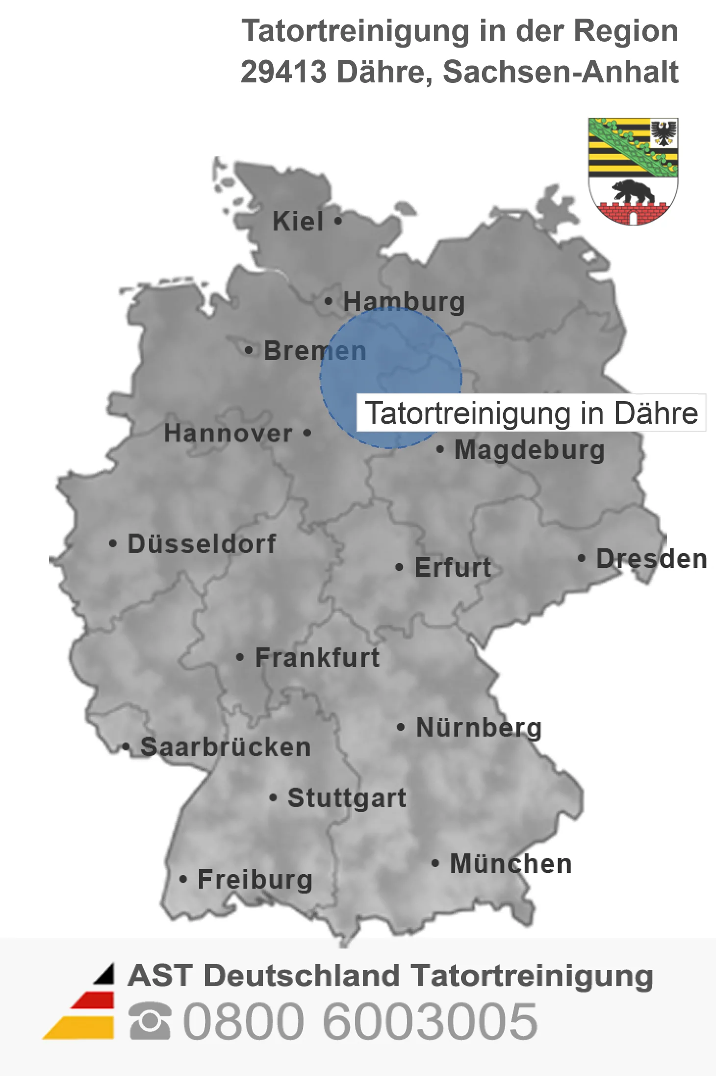 Tatortreinigung D&auml;hre
