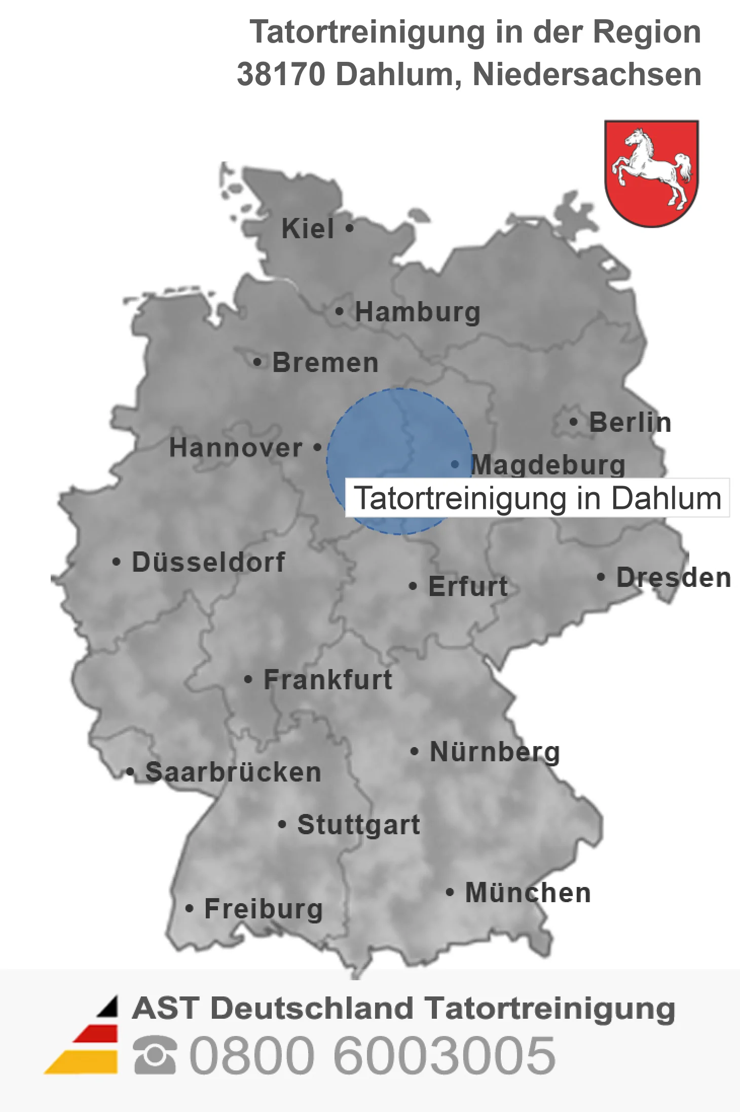 Tatortreinigung Dahlum