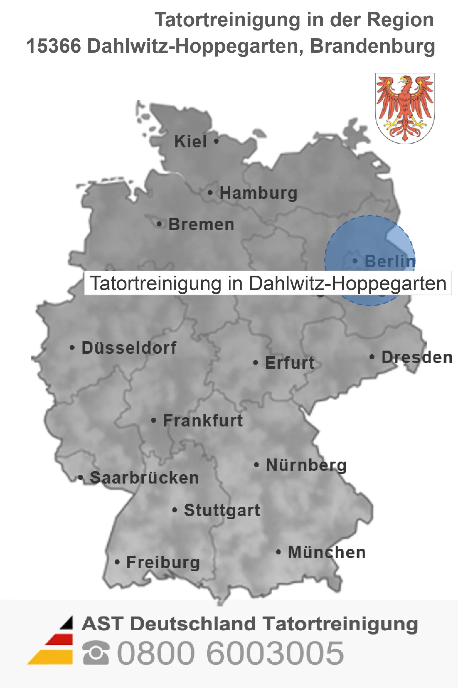 Tatortreinigung Dahlwitz-Hoppegarten