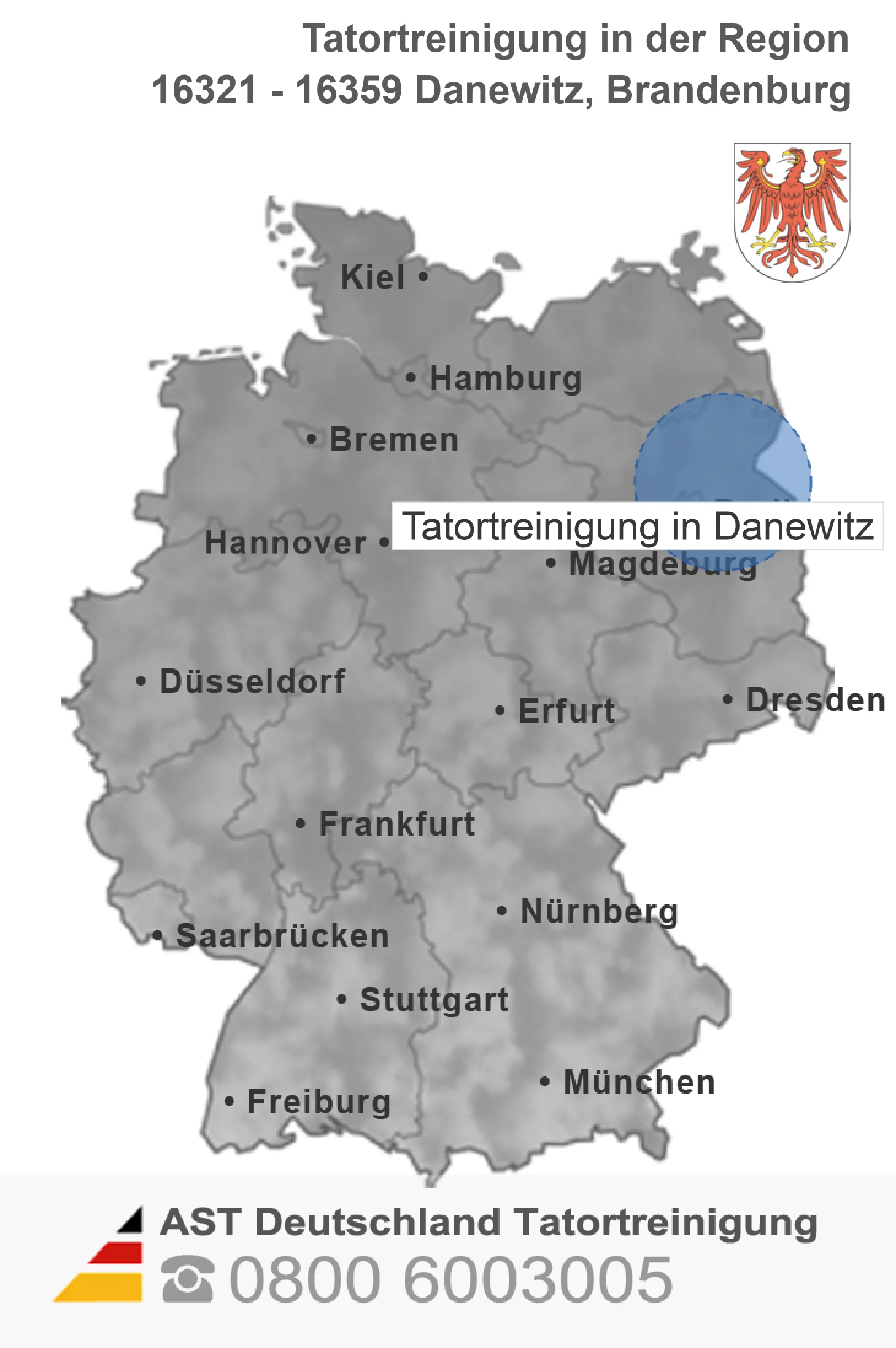 Tatortreinigung Danewitz