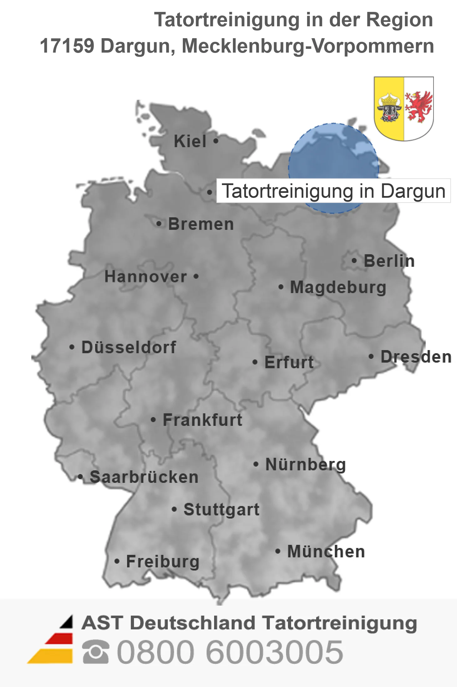 Tatortreinigung Dargun