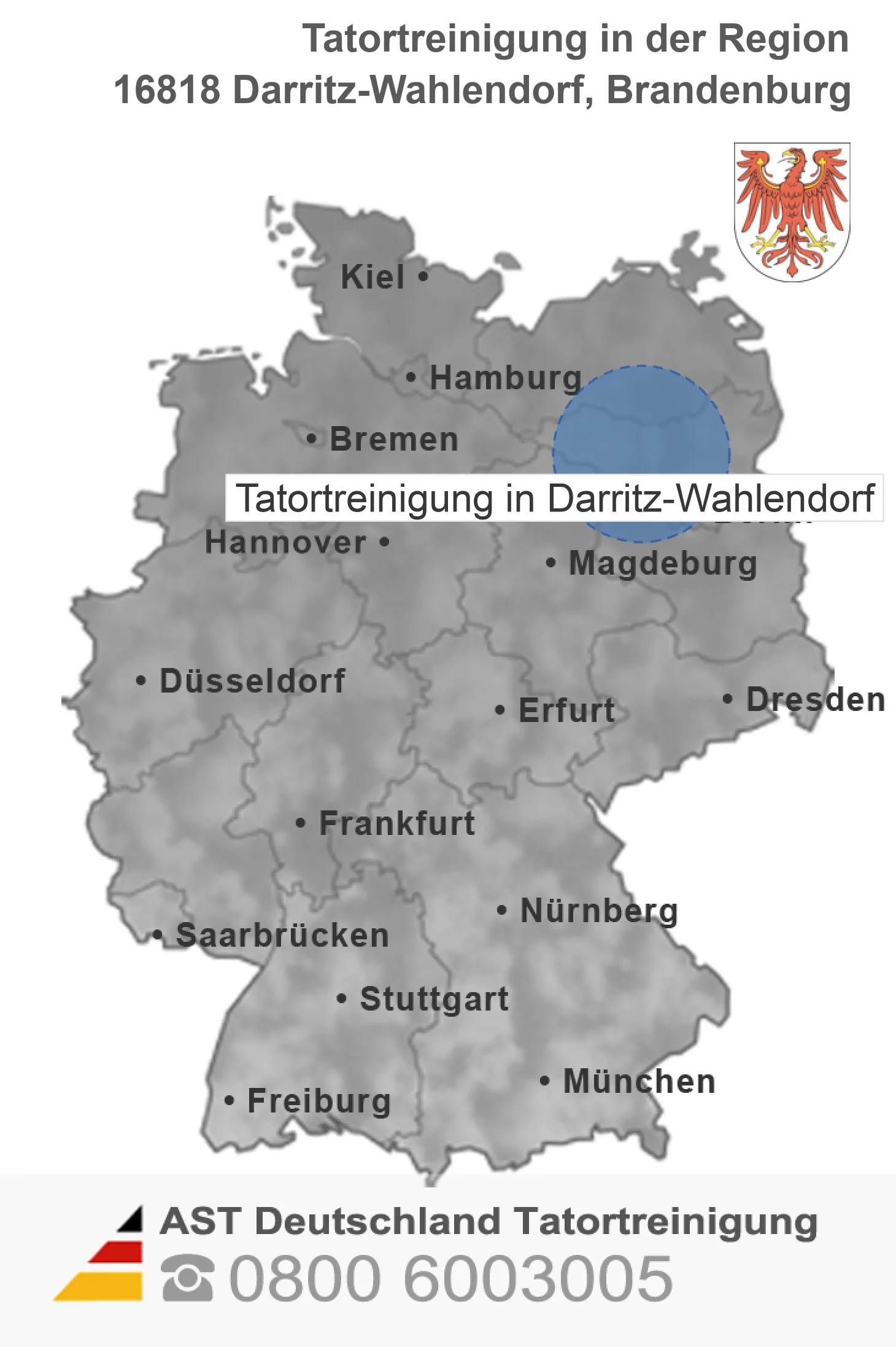 Tatortreinigung Darritz-Wahlendorf