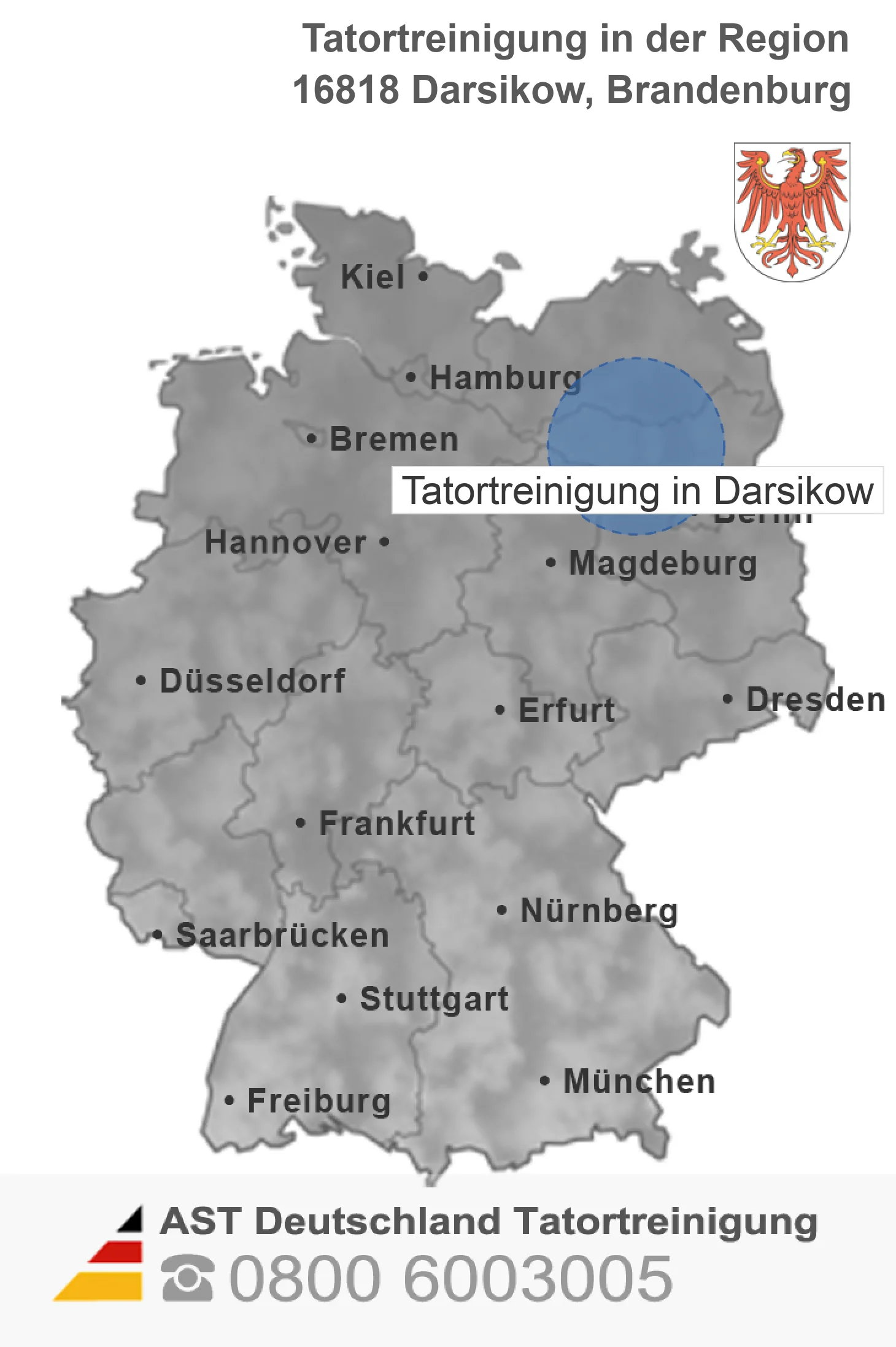 Tatortreinigung Darsikow