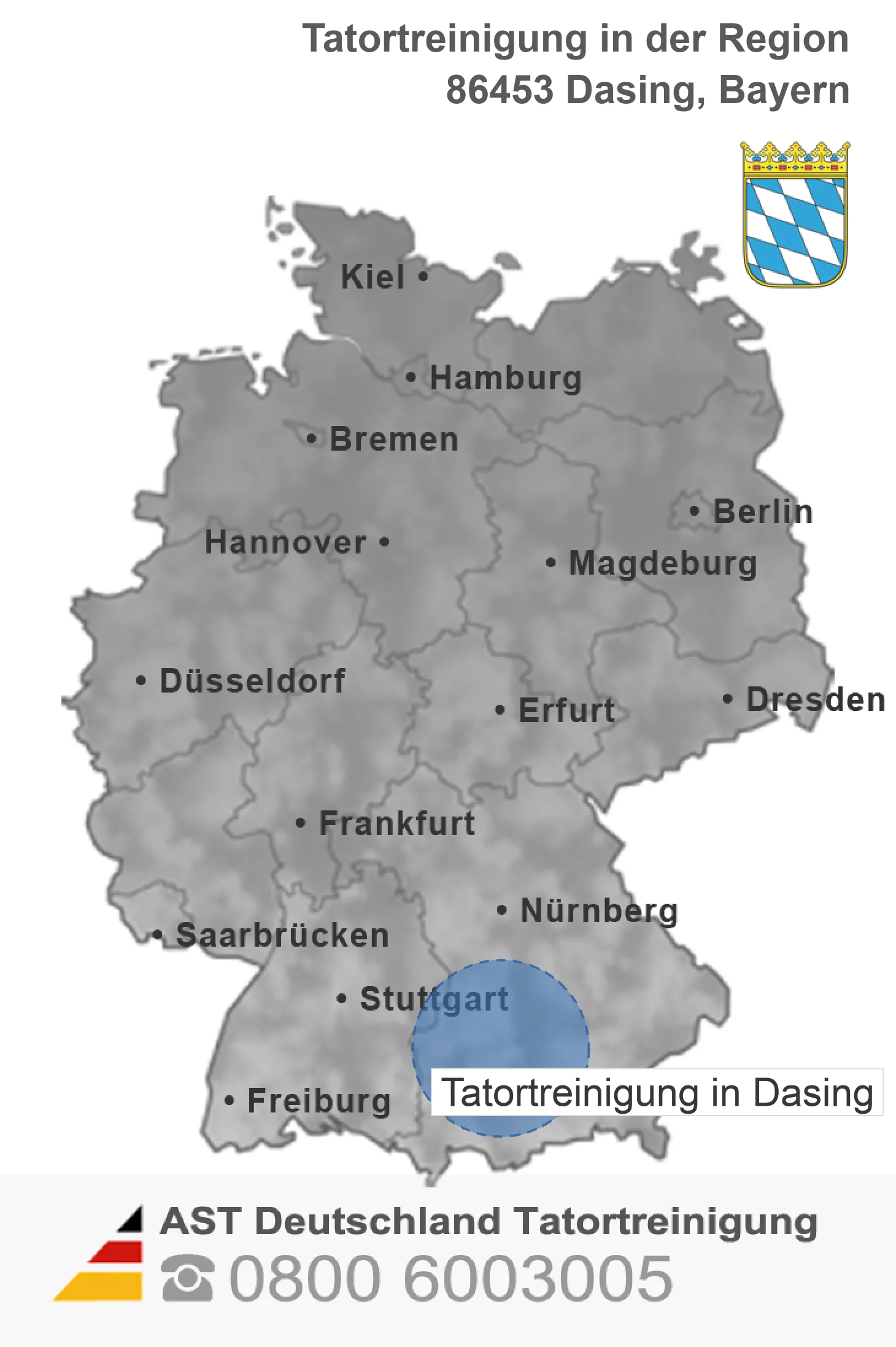 Tatortreinigung Dasing