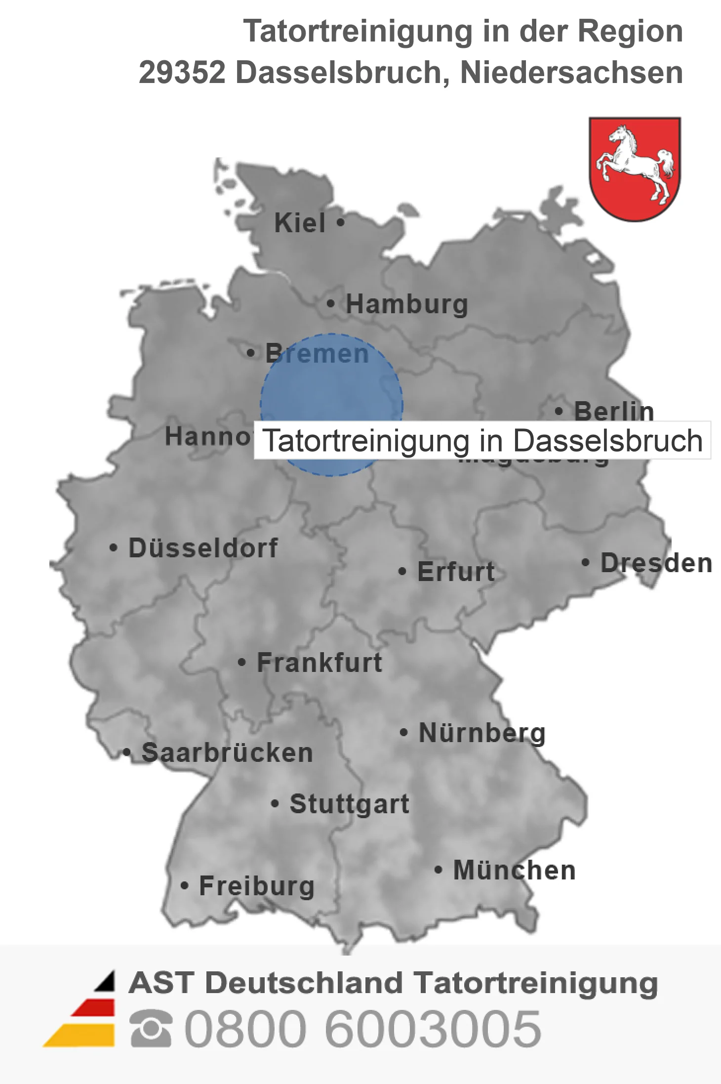 Tatortreinigung Dasselsbruch