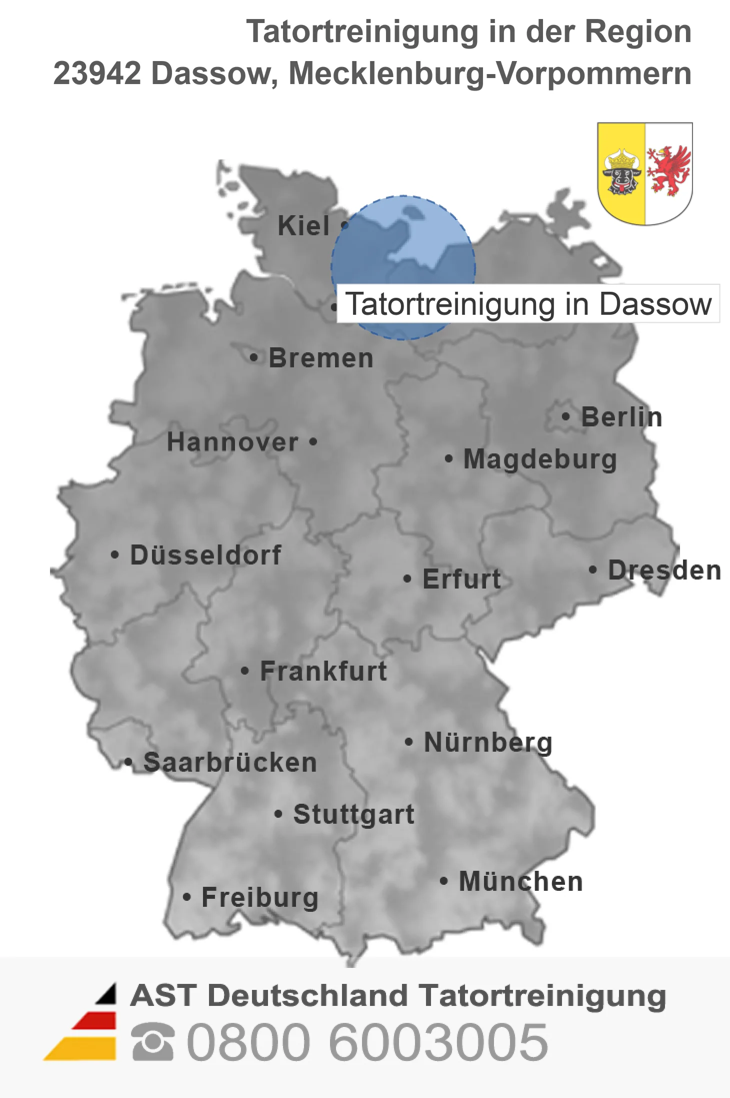 Tatortreinigung Dassow