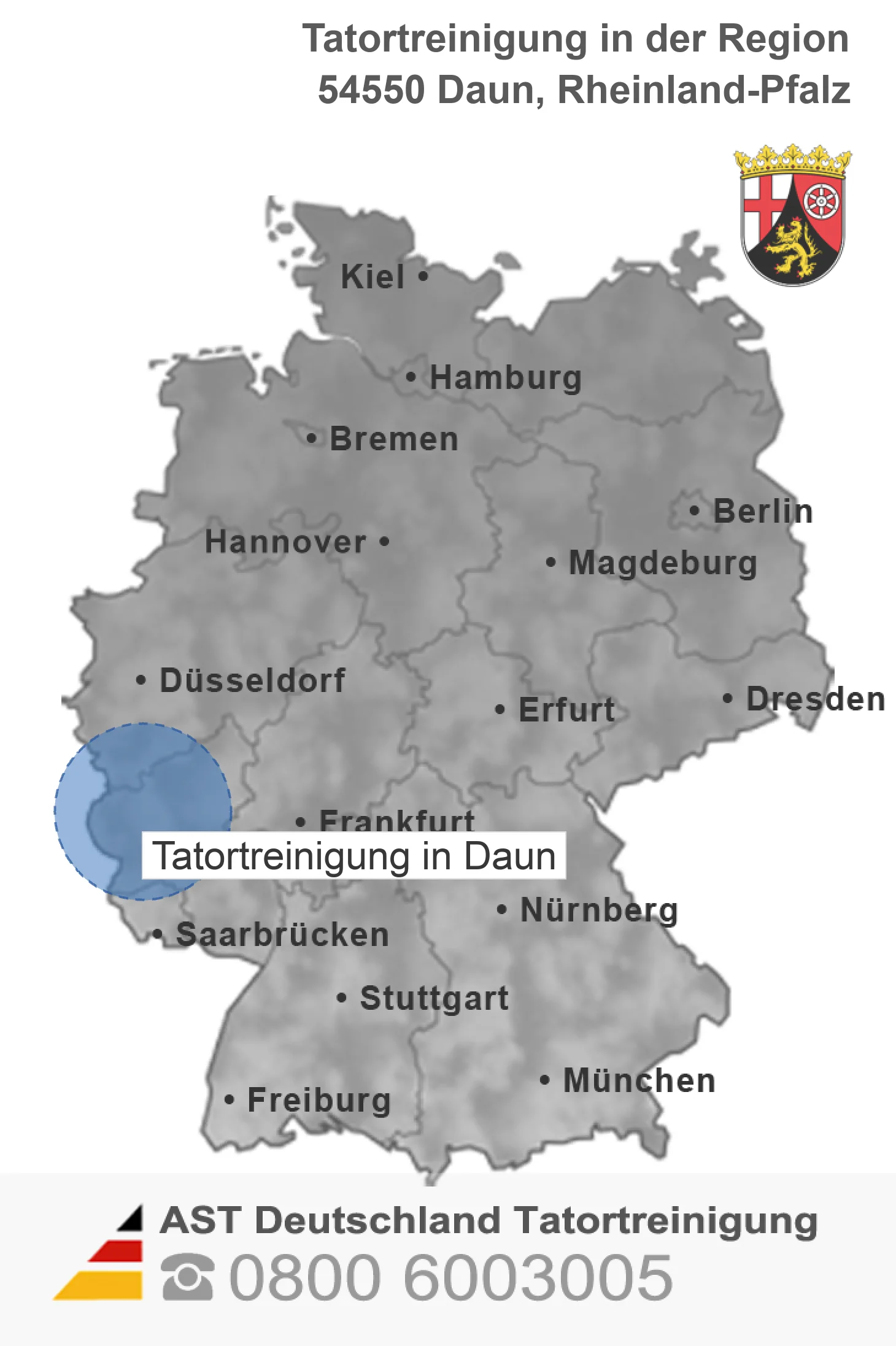 Tatortreinigung Daun