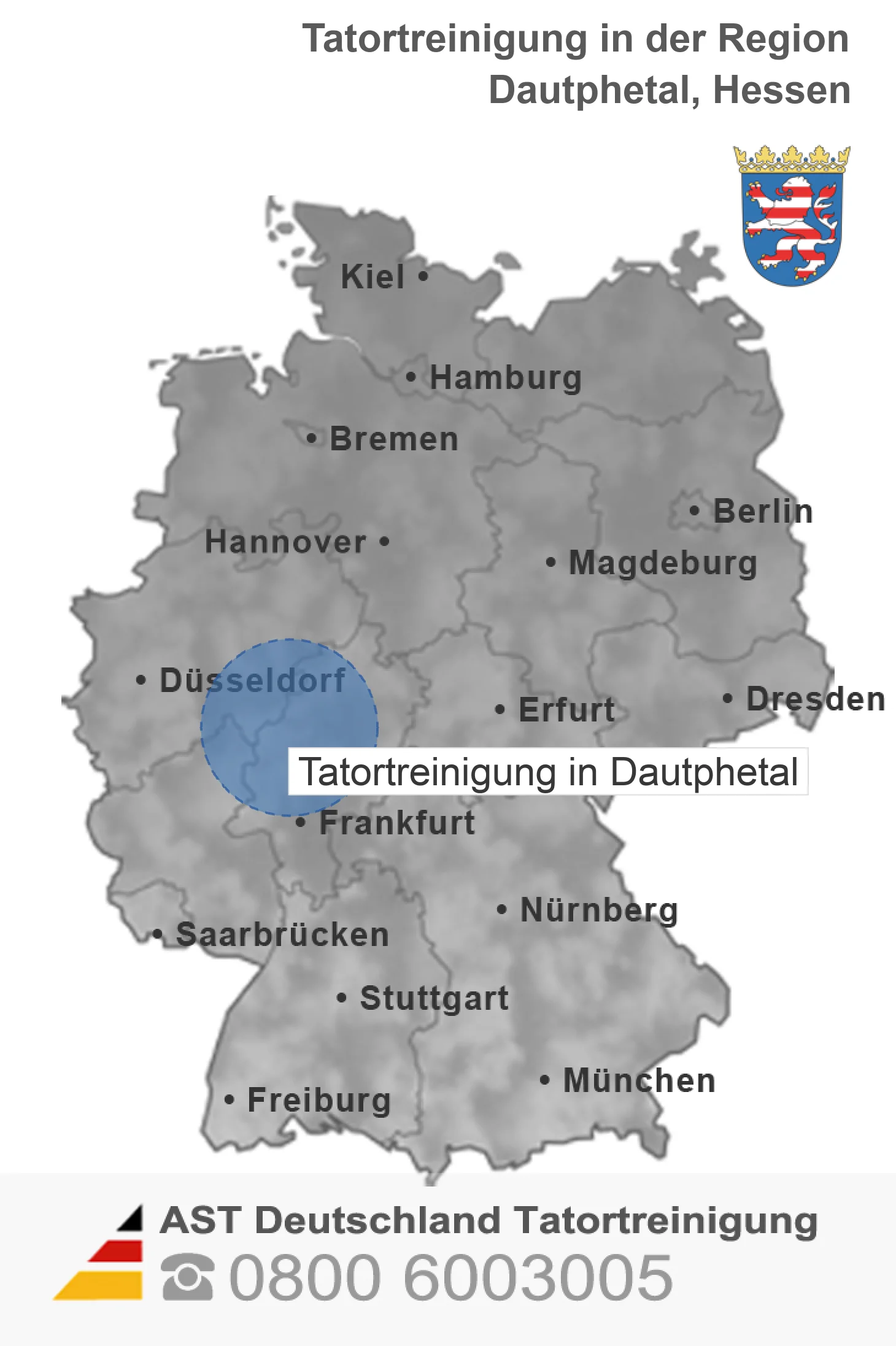 Tatortreinigung Dautphetal