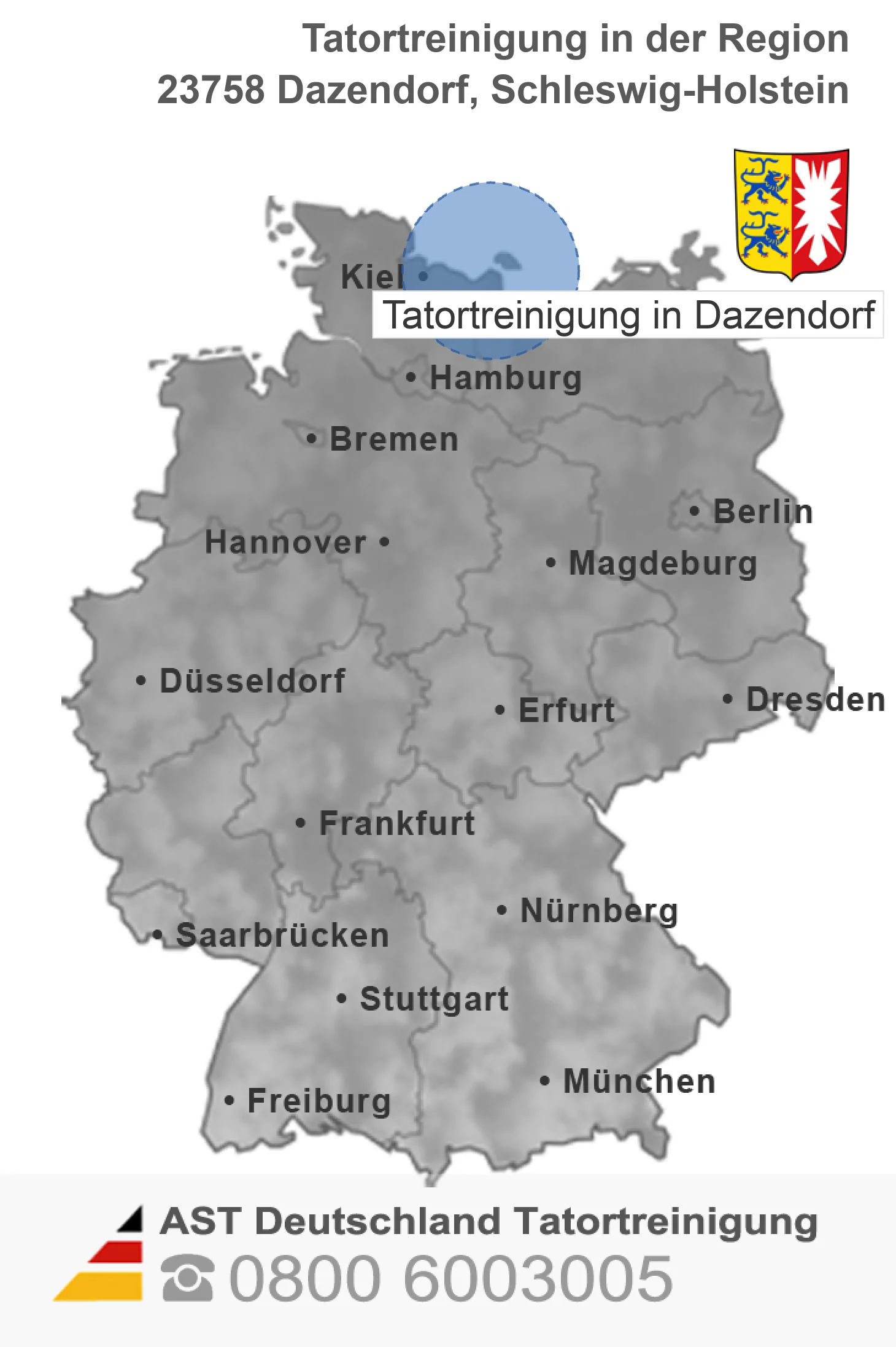 Tatortreinigung Dazendorf