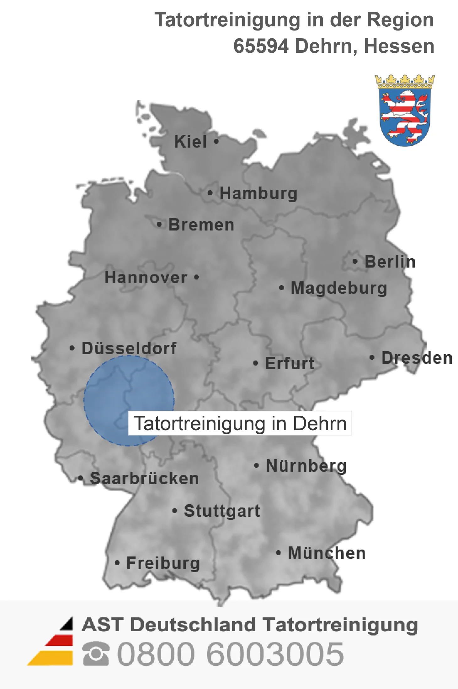 Tatortreinigung Dehrn