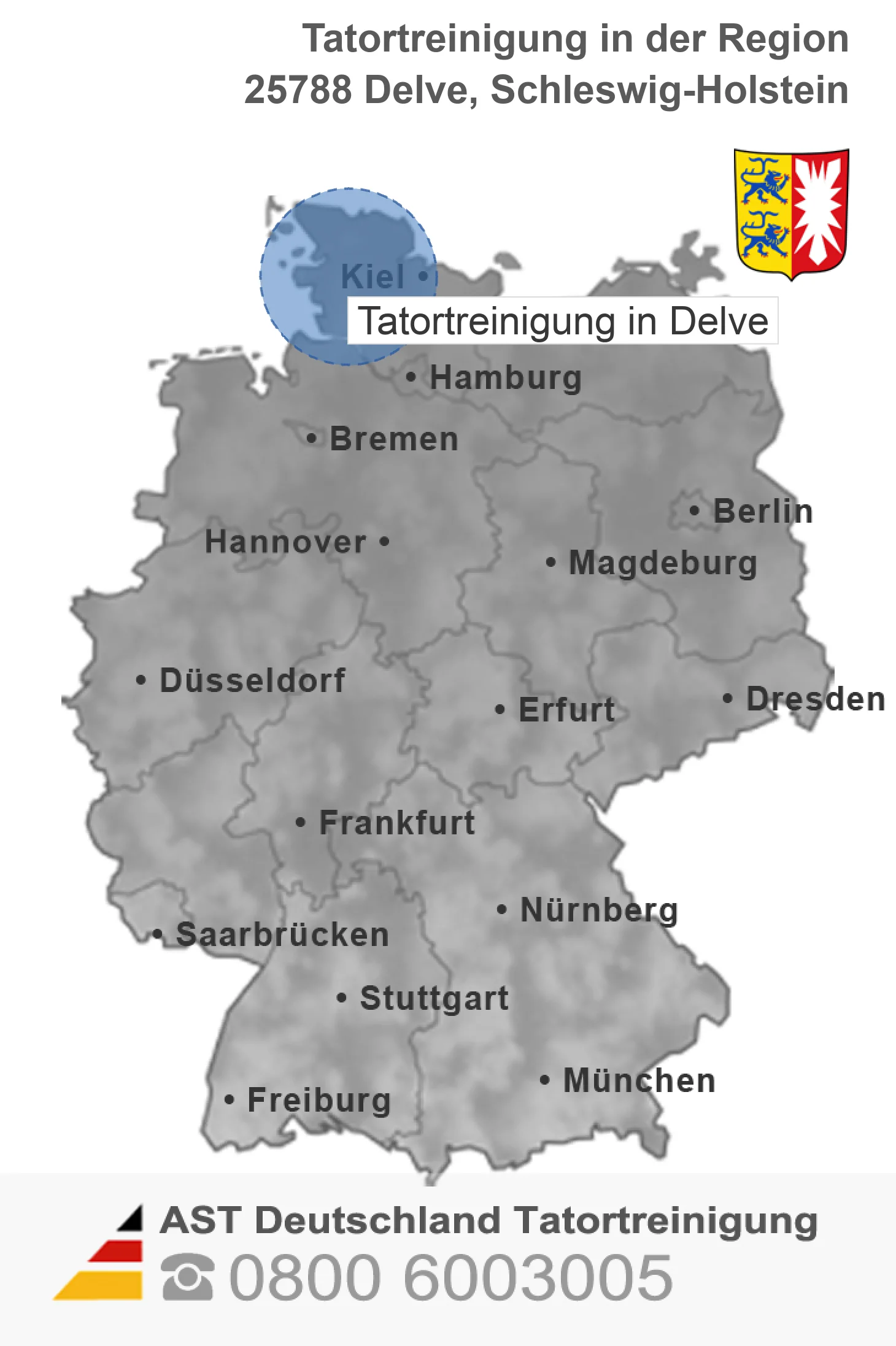Tatortreinigung Delve