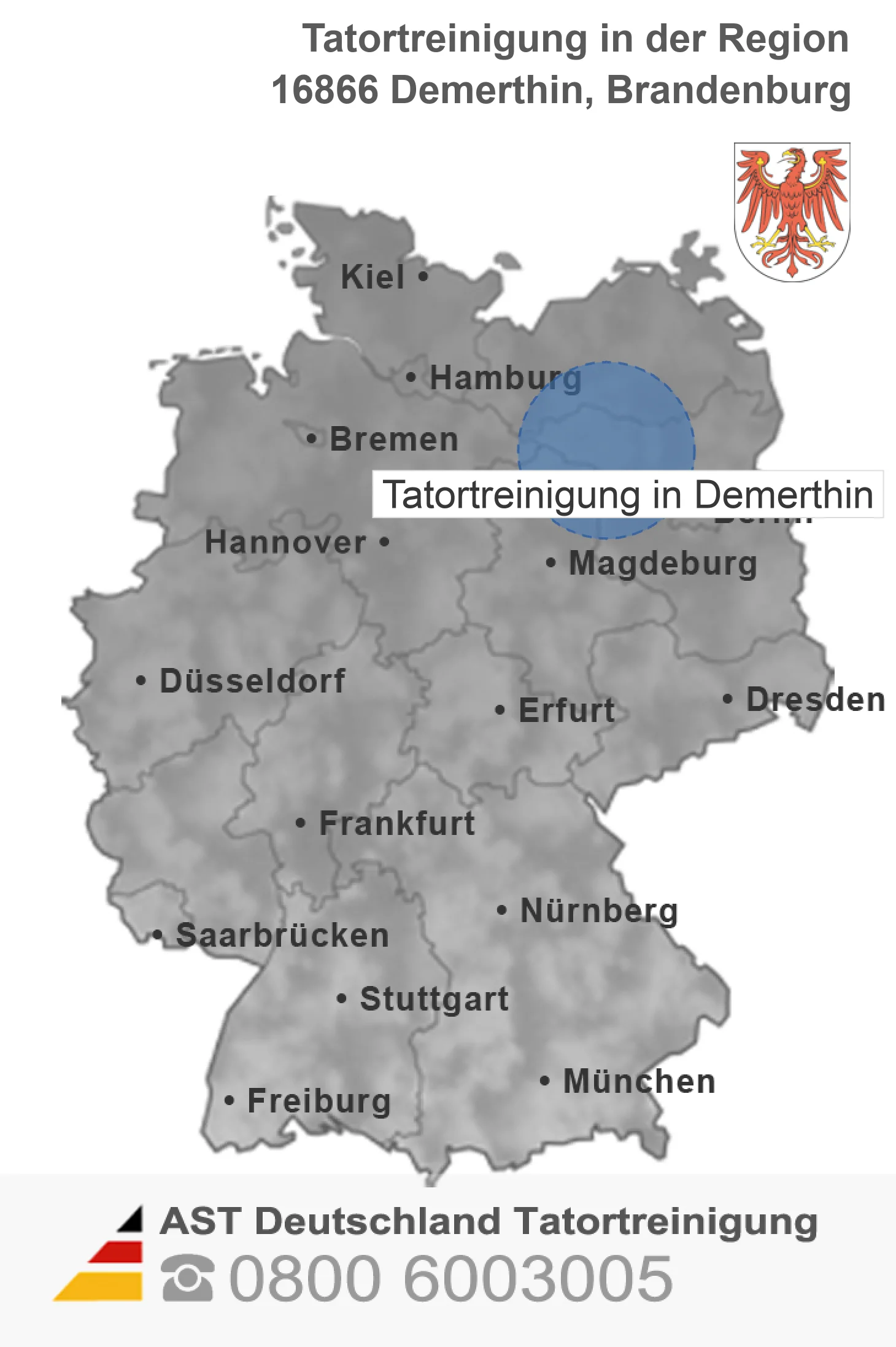 Tatortreinigung Demerthin