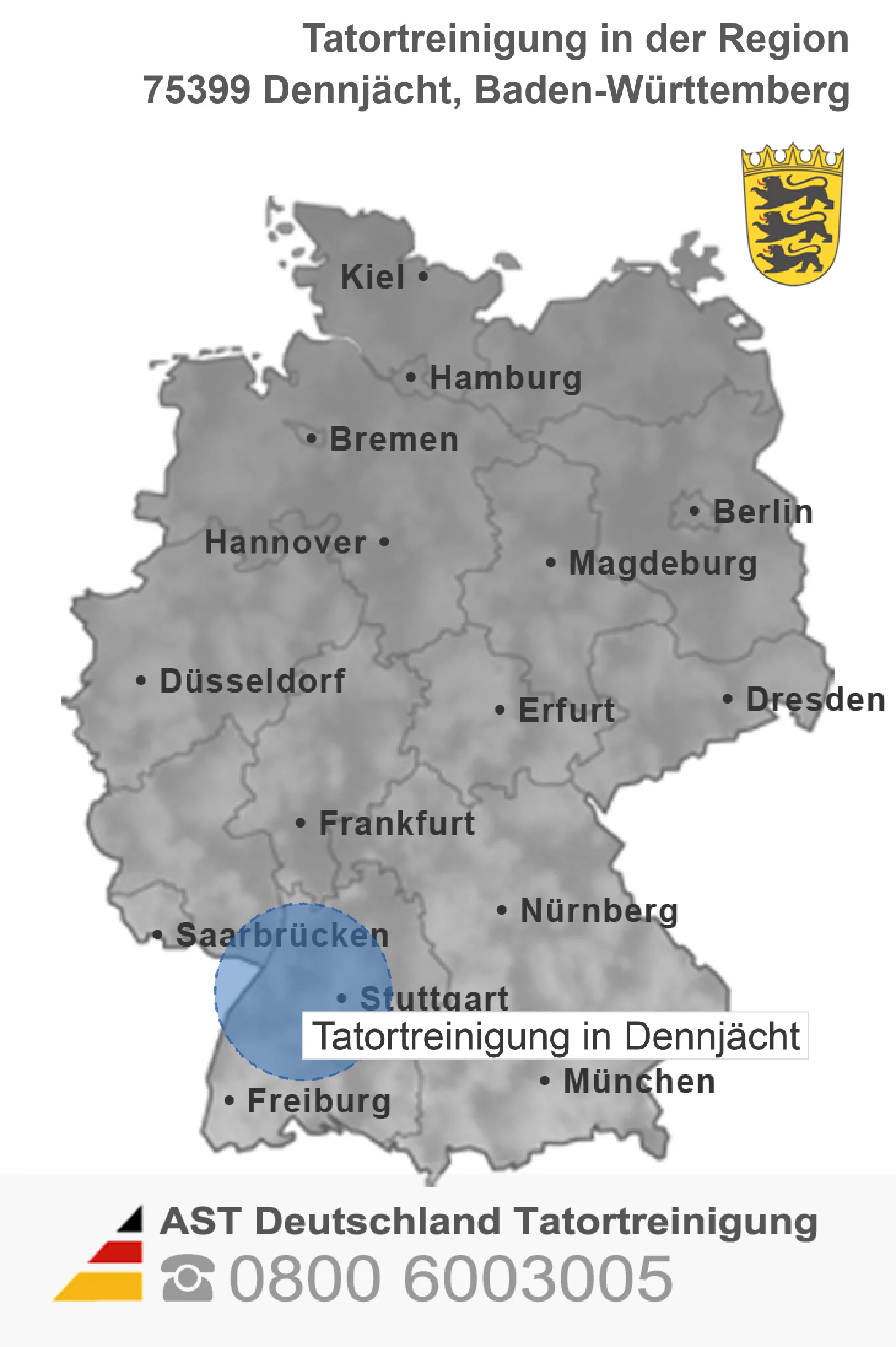 Tatortreinigung Dennj&auml;cht