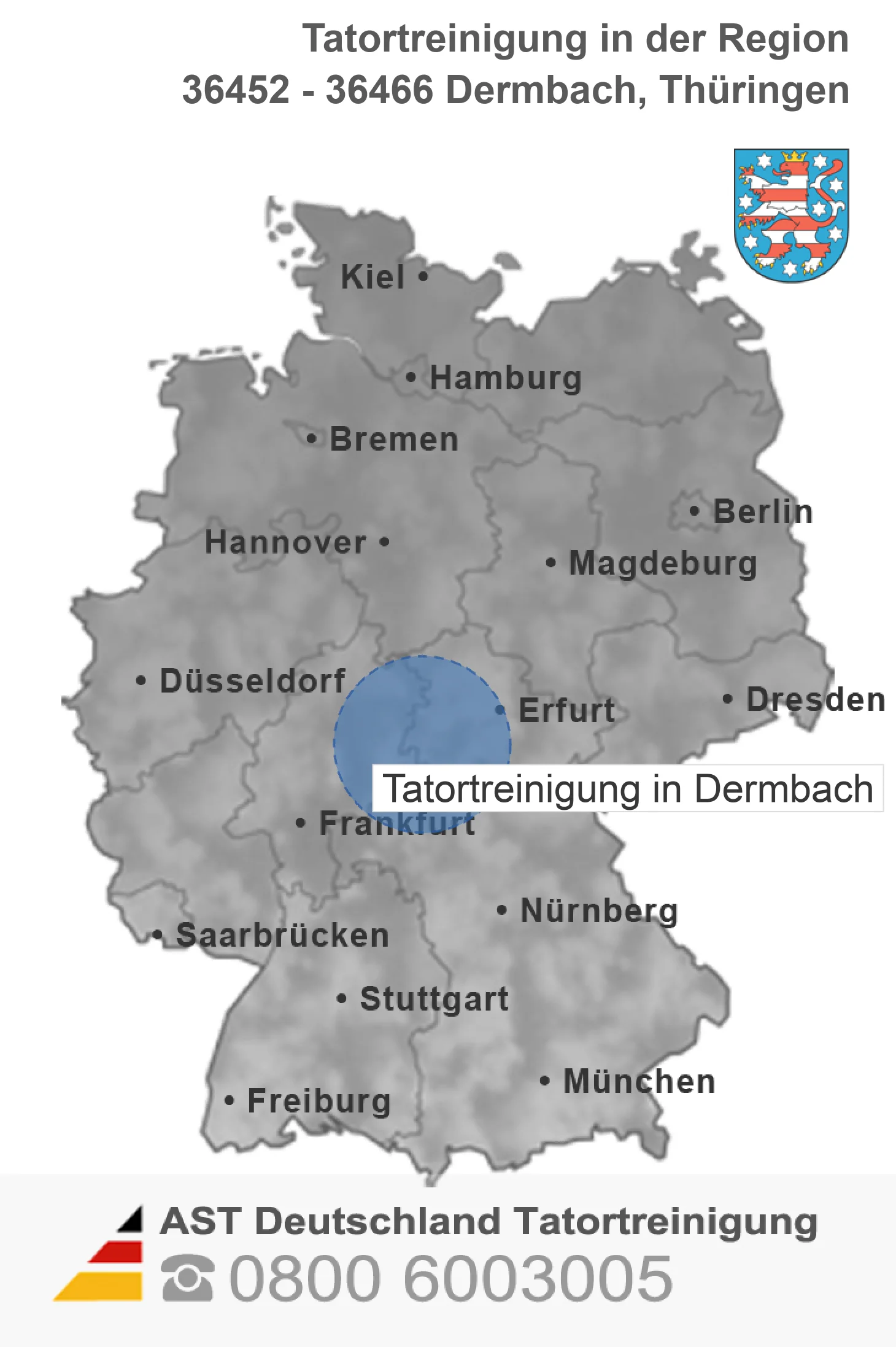 Tatortreinigung Dermbach
