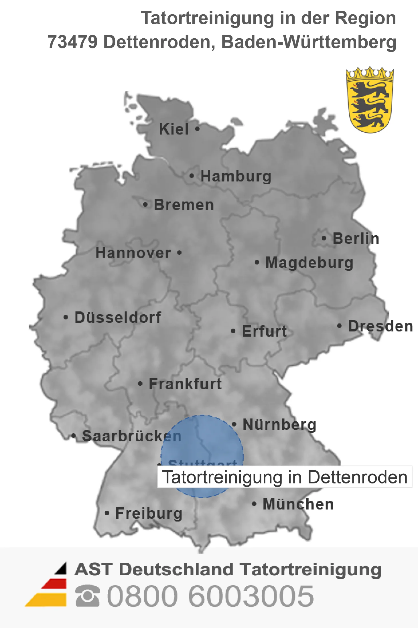 Tatortreinigung Dettenroden