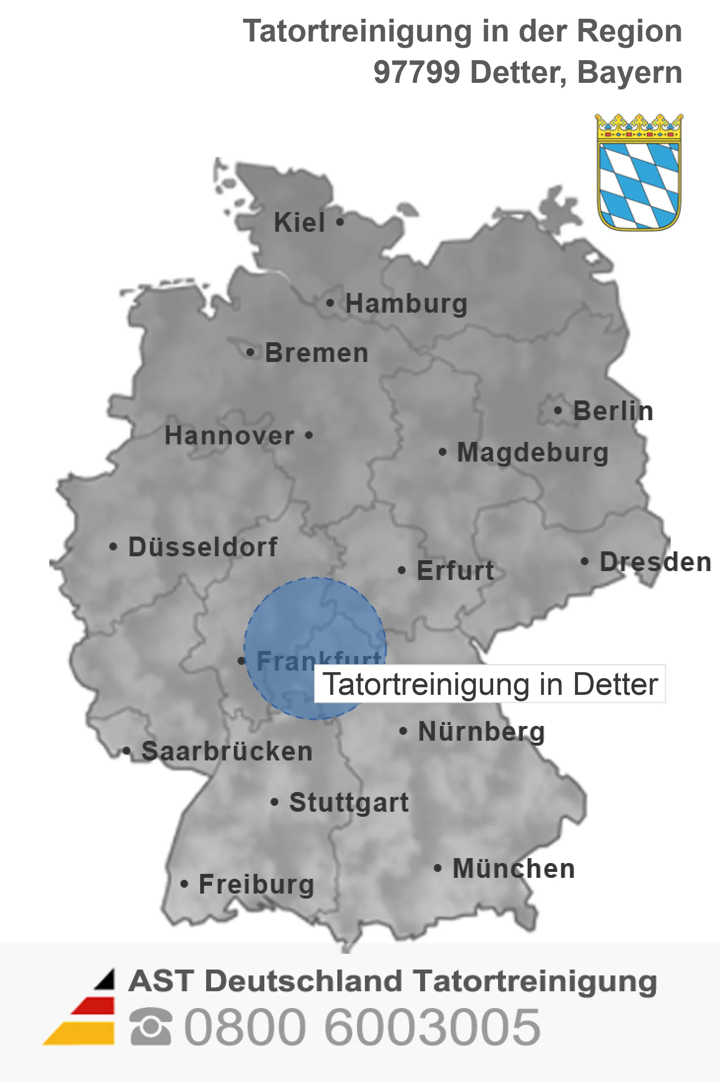 Tatortreinigung Detter
