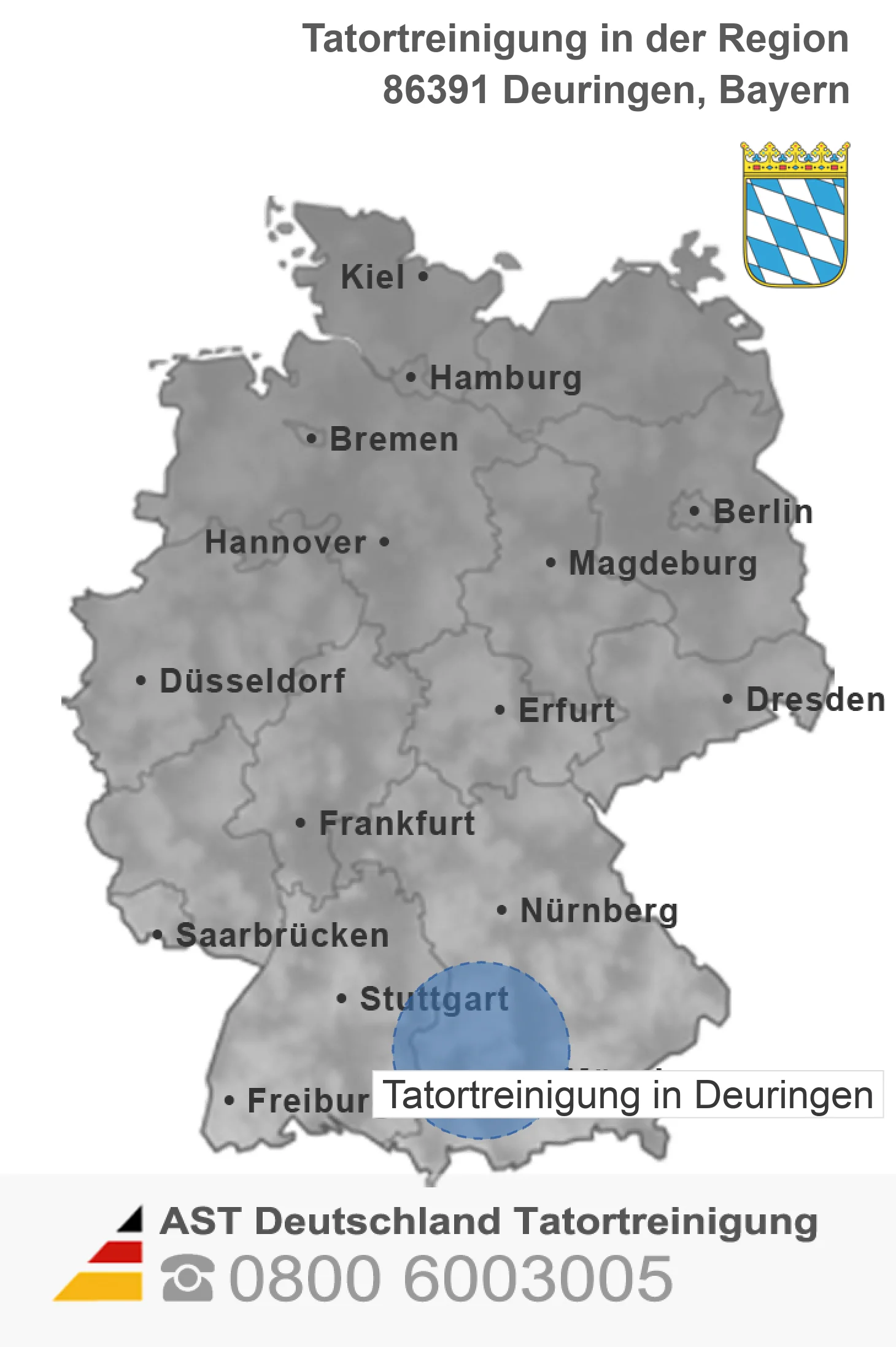 Tatortreinigung Deuringen