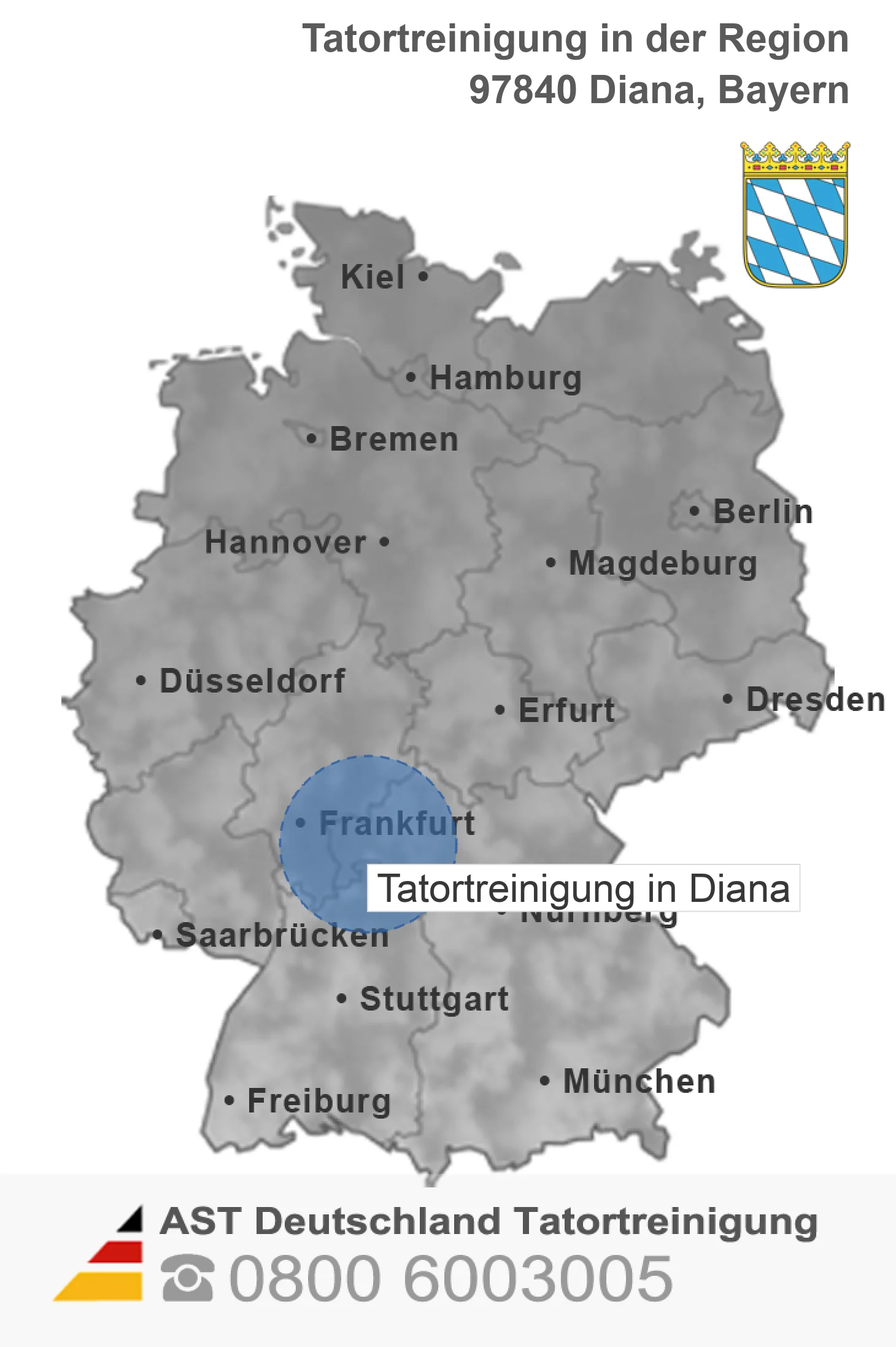 Tatortreinigung Diana
