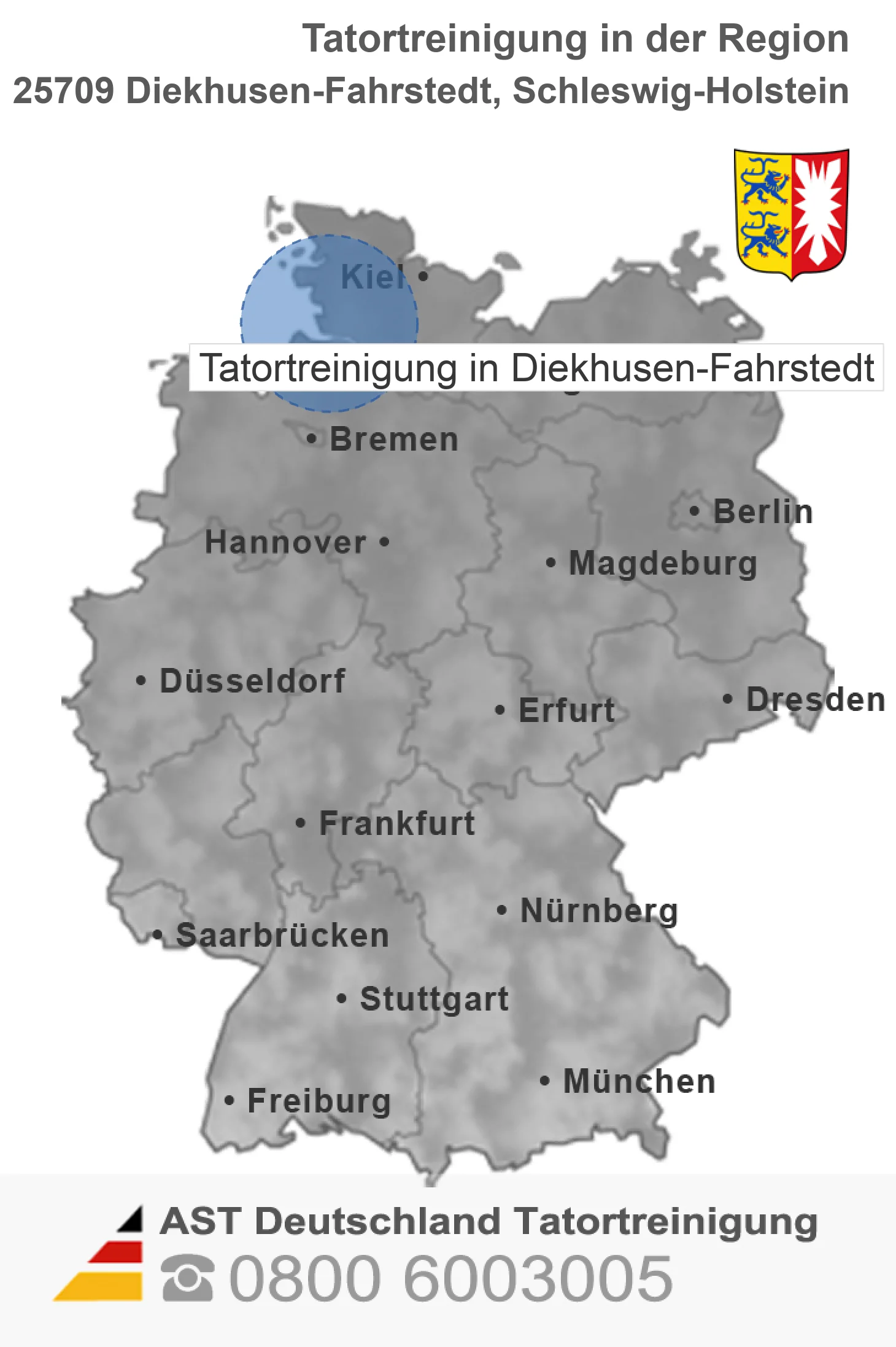 Tatortreinigung Diekhusen-Fahrstedt