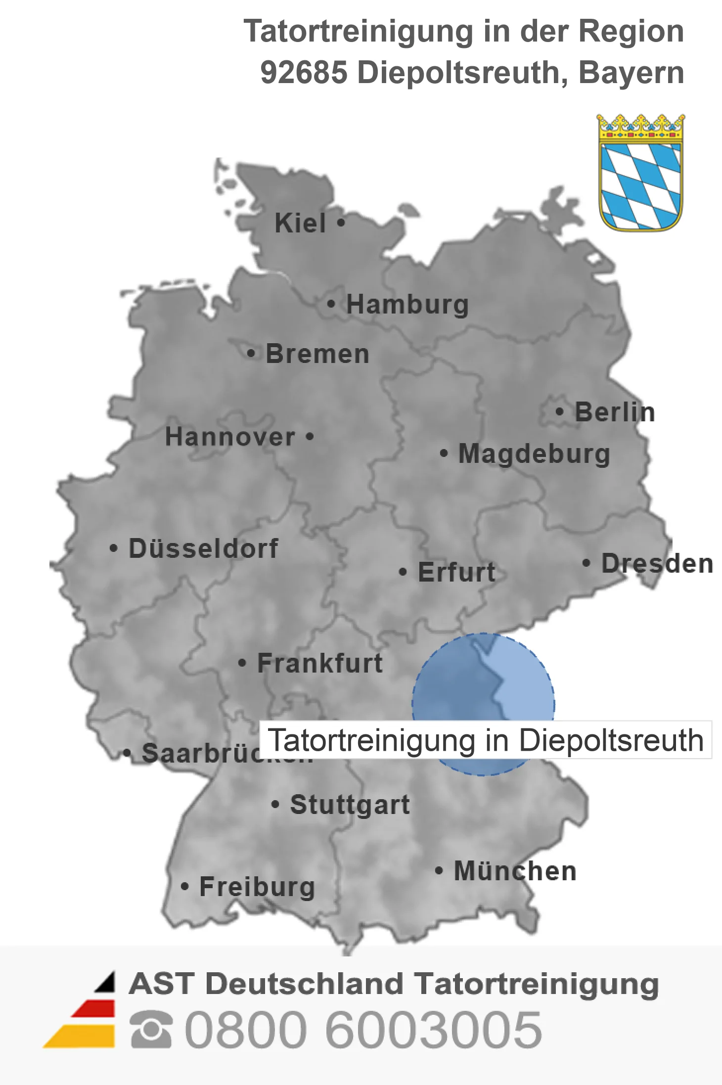 Tatortreinigung Diepoltsreuth