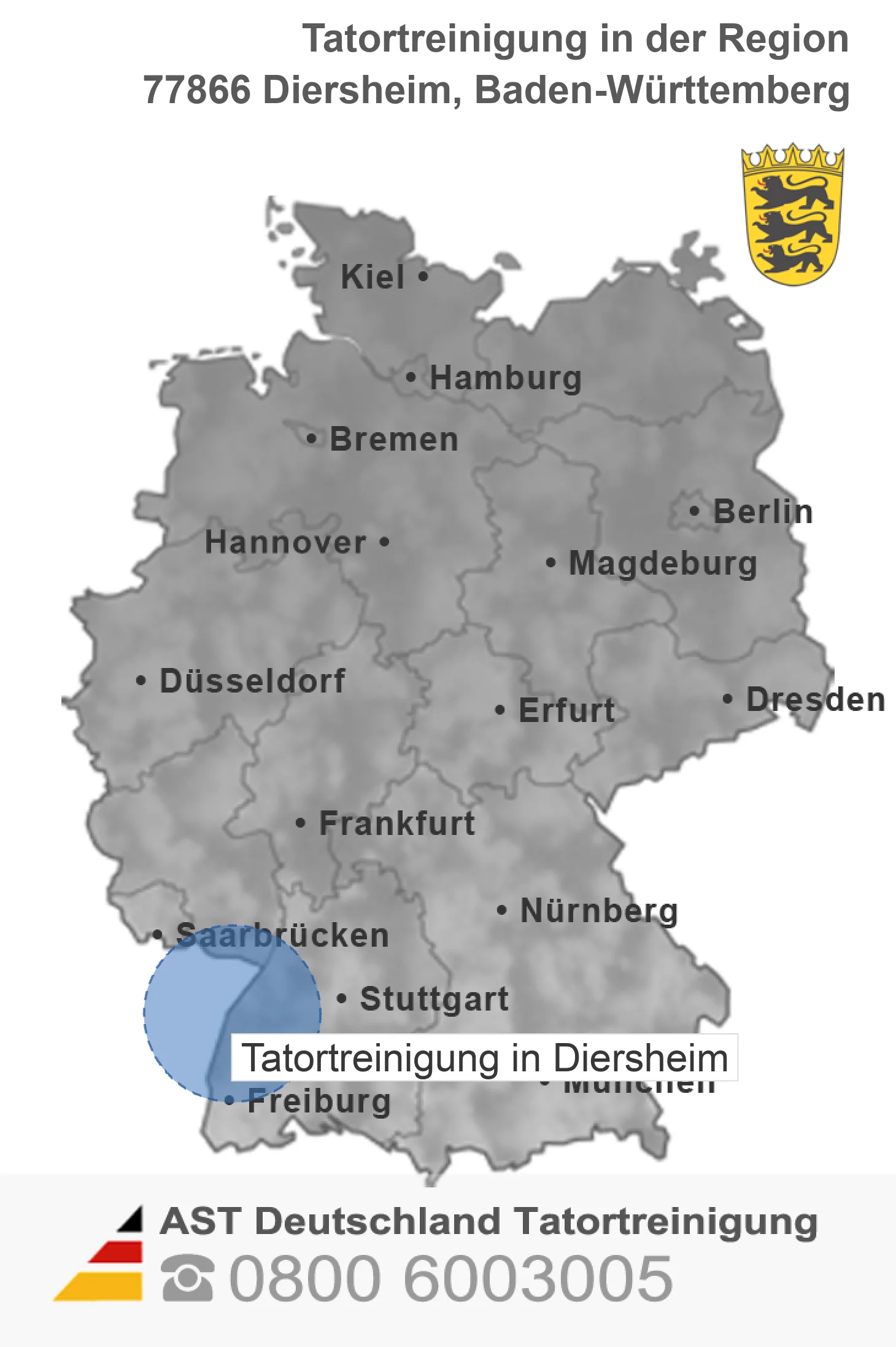 Tatortreinigung Diersheim