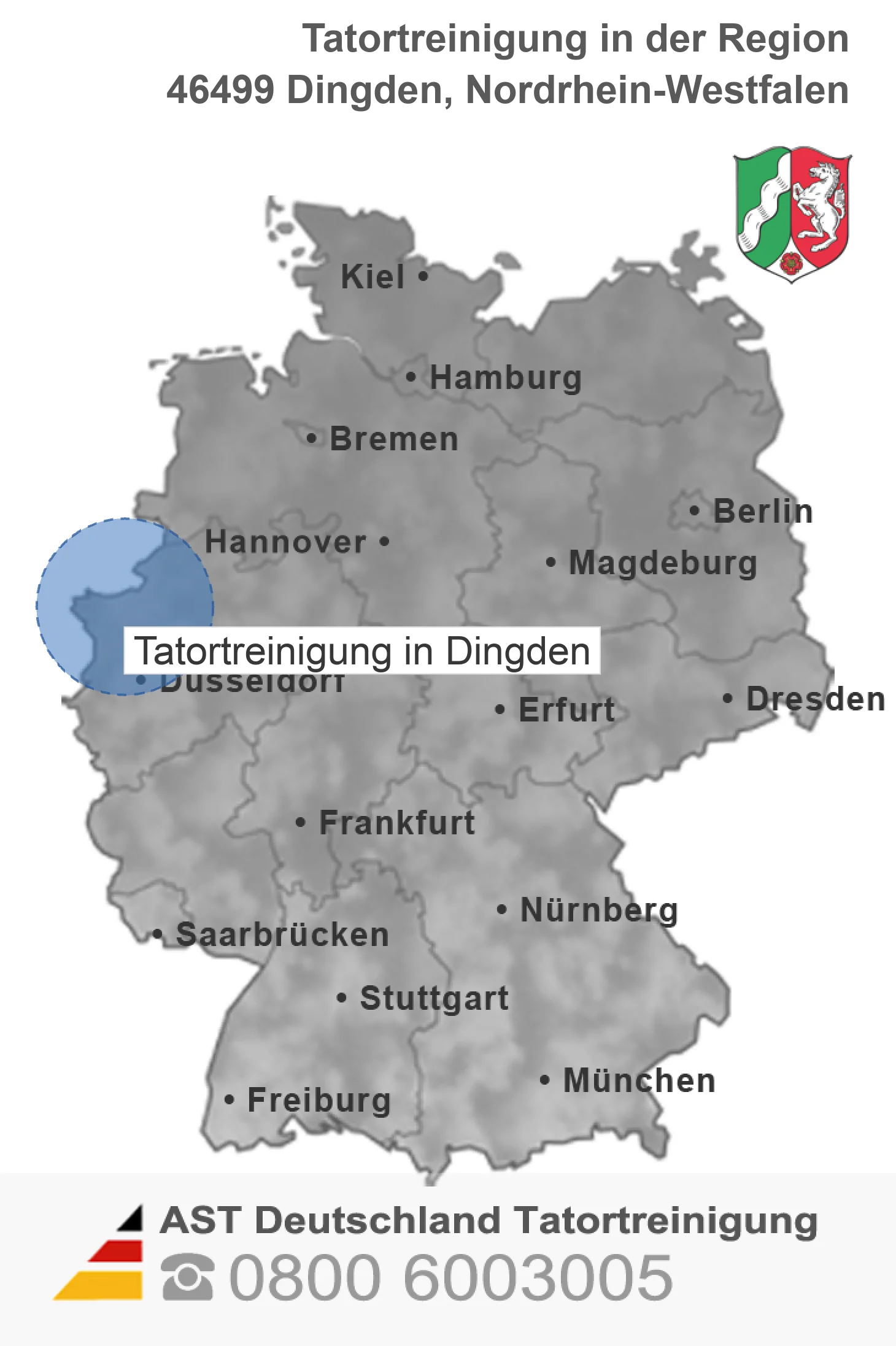Tatortreinigung Dingden