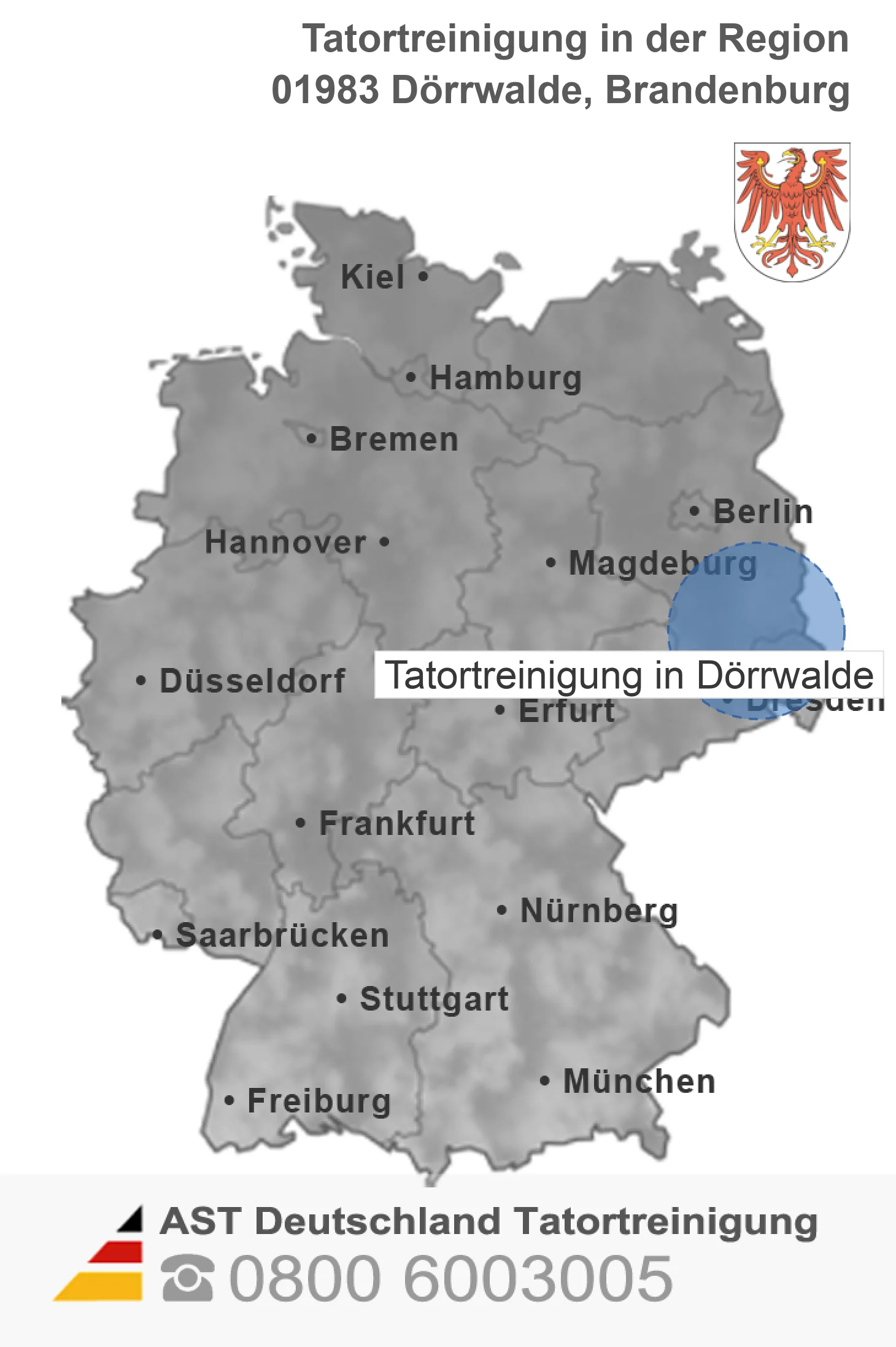 Tatortreinigung D&ouml;rrwalde