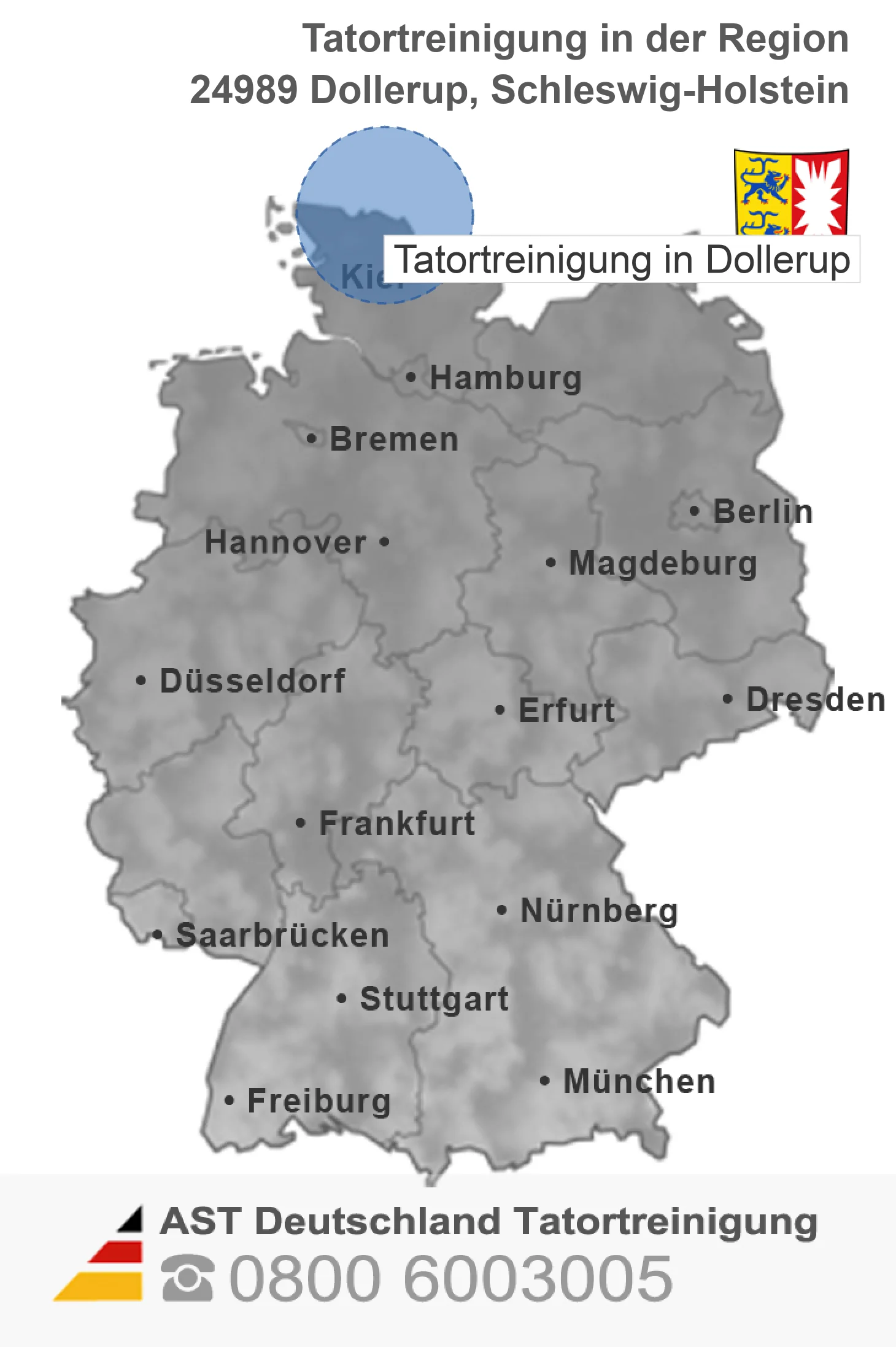Tatortreinigung Dollerup