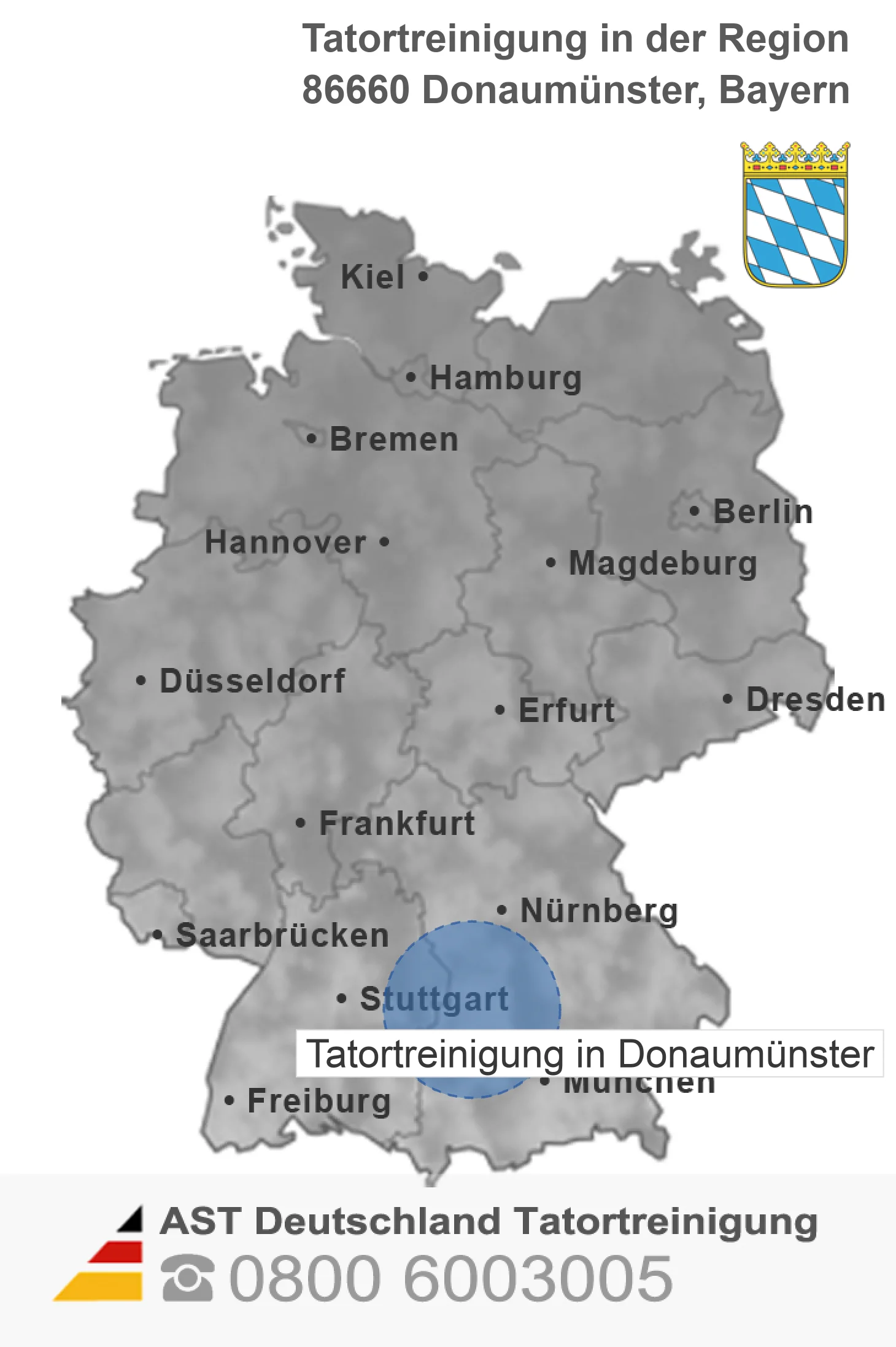 Tatortreinigung Donaum&uuml;nster