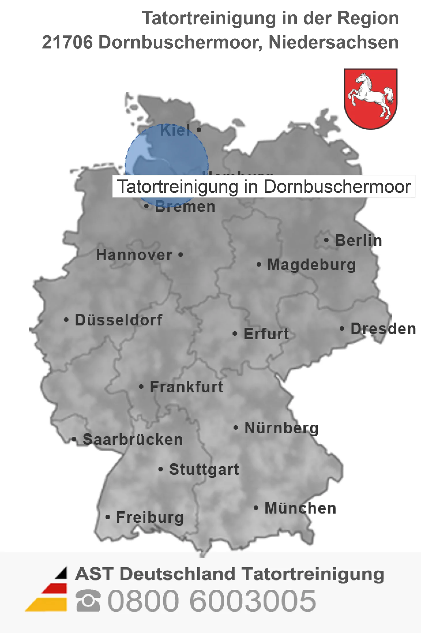 Tatortreinigung Dornbuschermoor