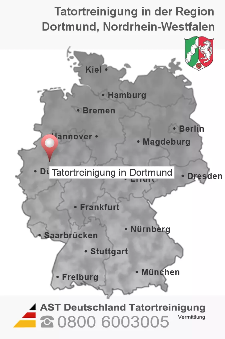 Leichenfundortreinigung Dortmund