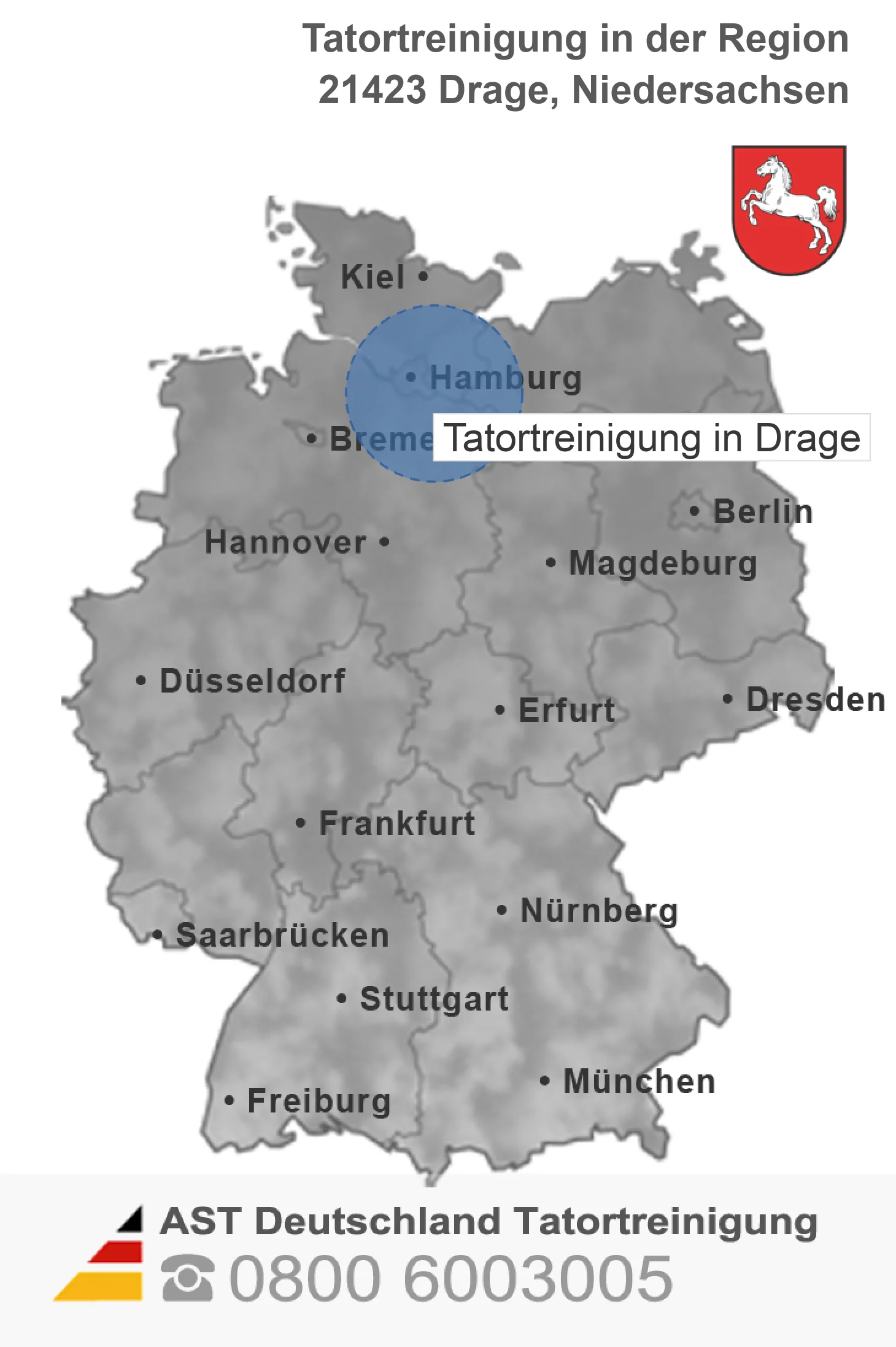 Tatortreinigung Drage