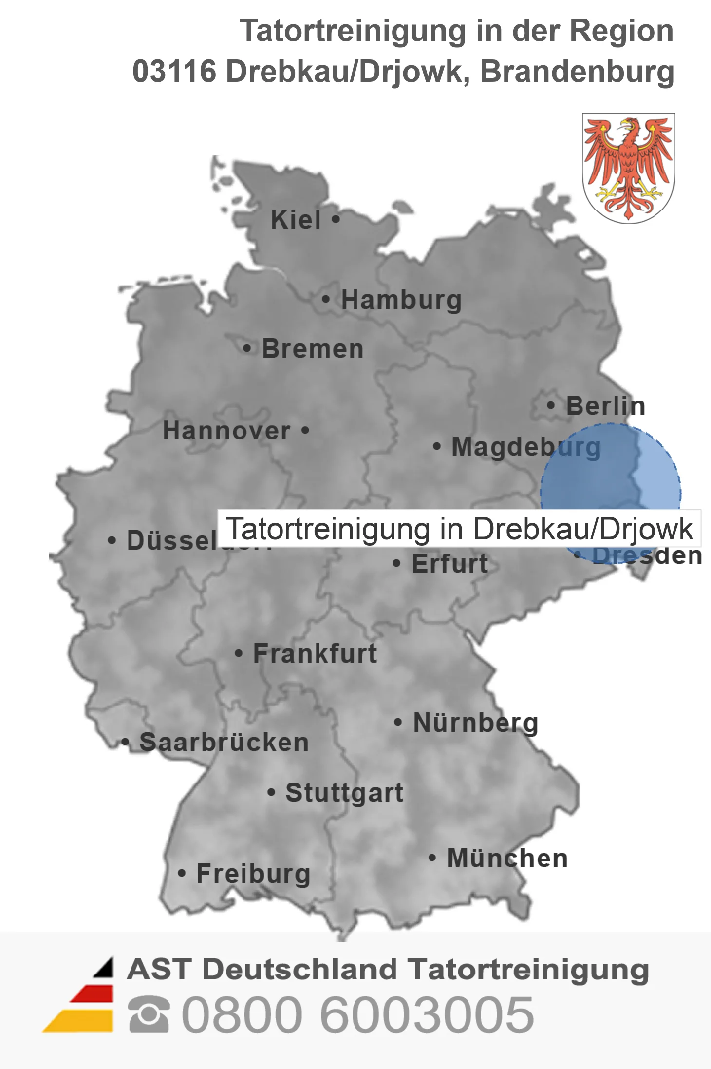 Tatortreinigung Drebkau/Drjowk
