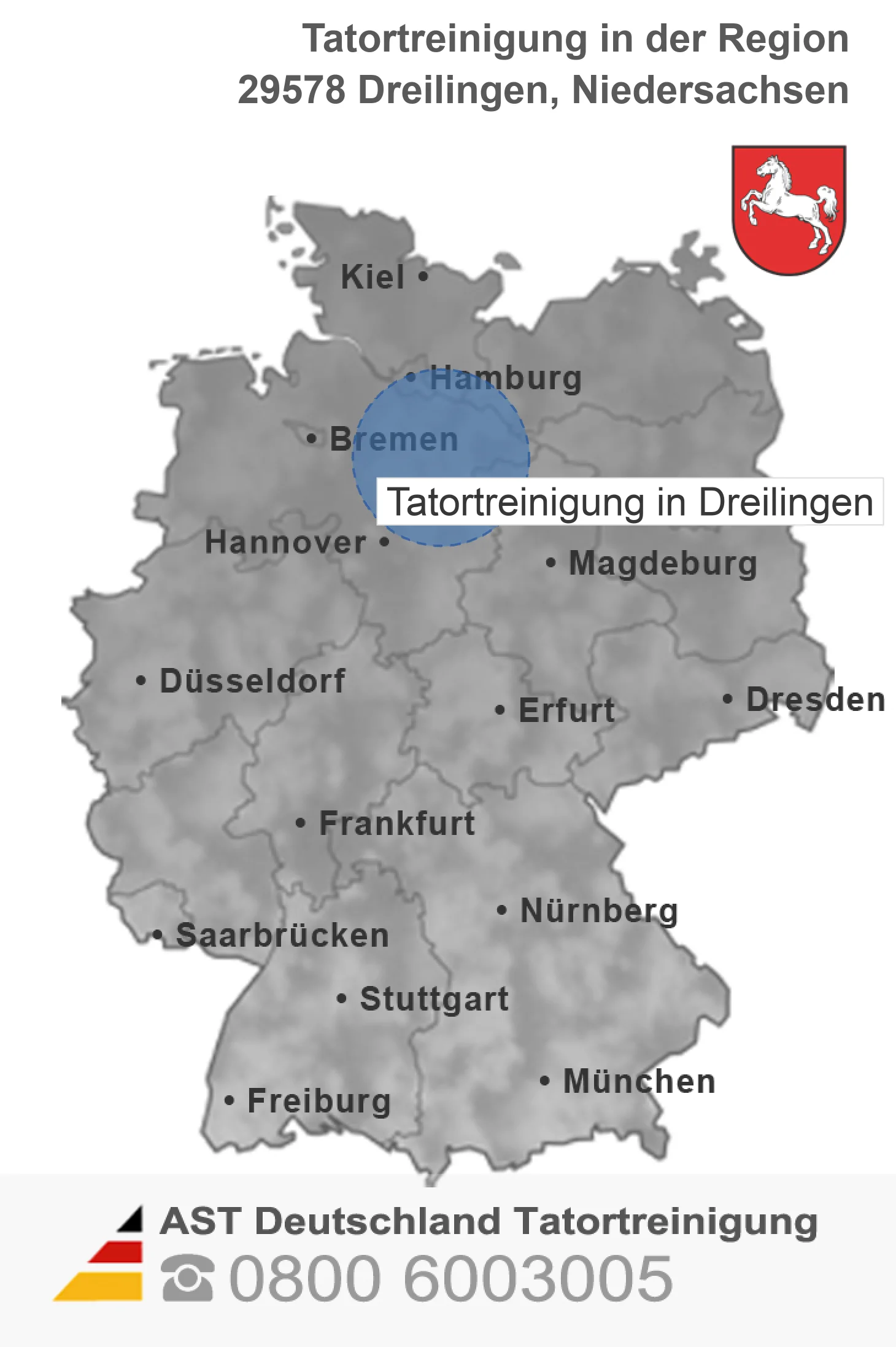Tatortreinigung Dreilingen