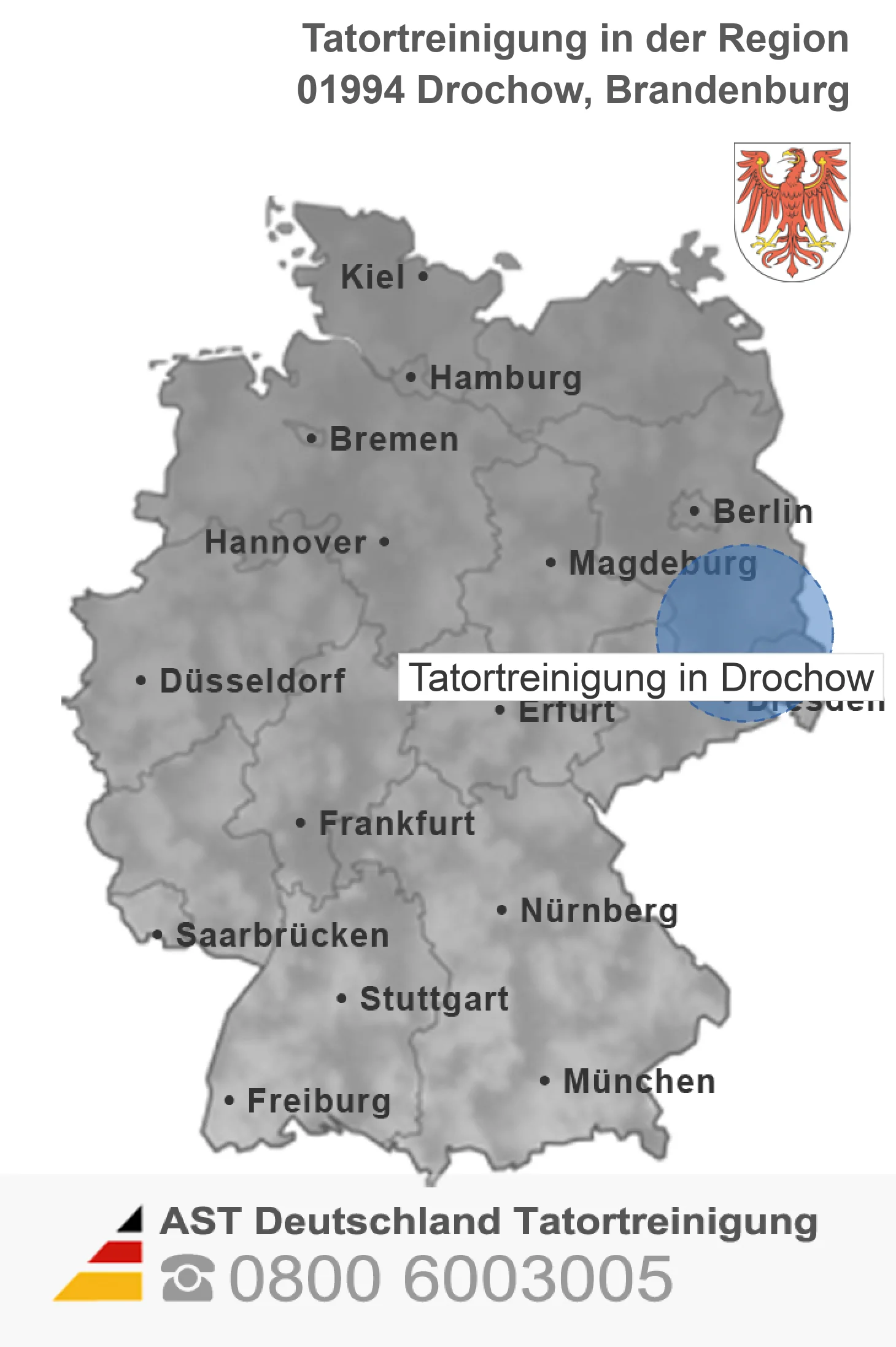 Tatortreinigung Drochow