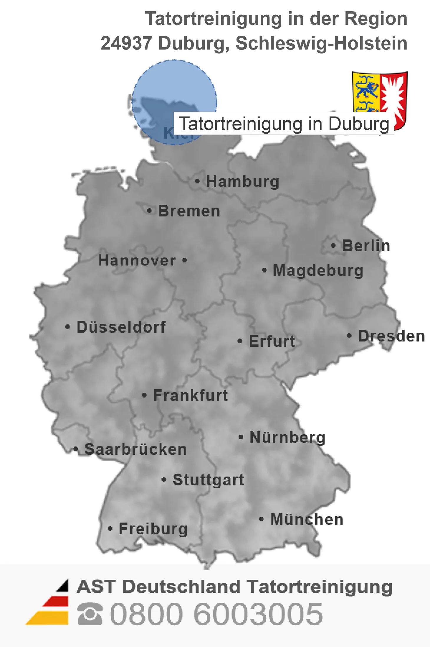 Tatortreinigung Duburg