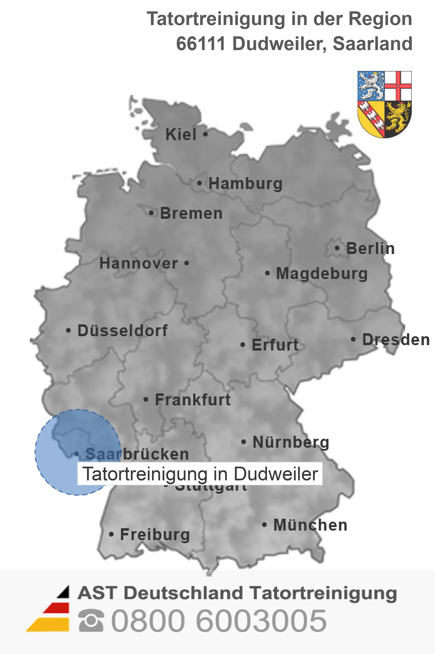 Tatortreinigung Dudweiler