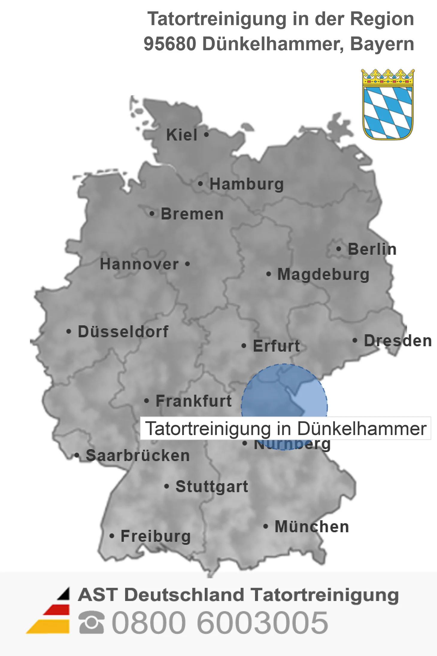 Tatortreinigung D&uuml;nkelhammer