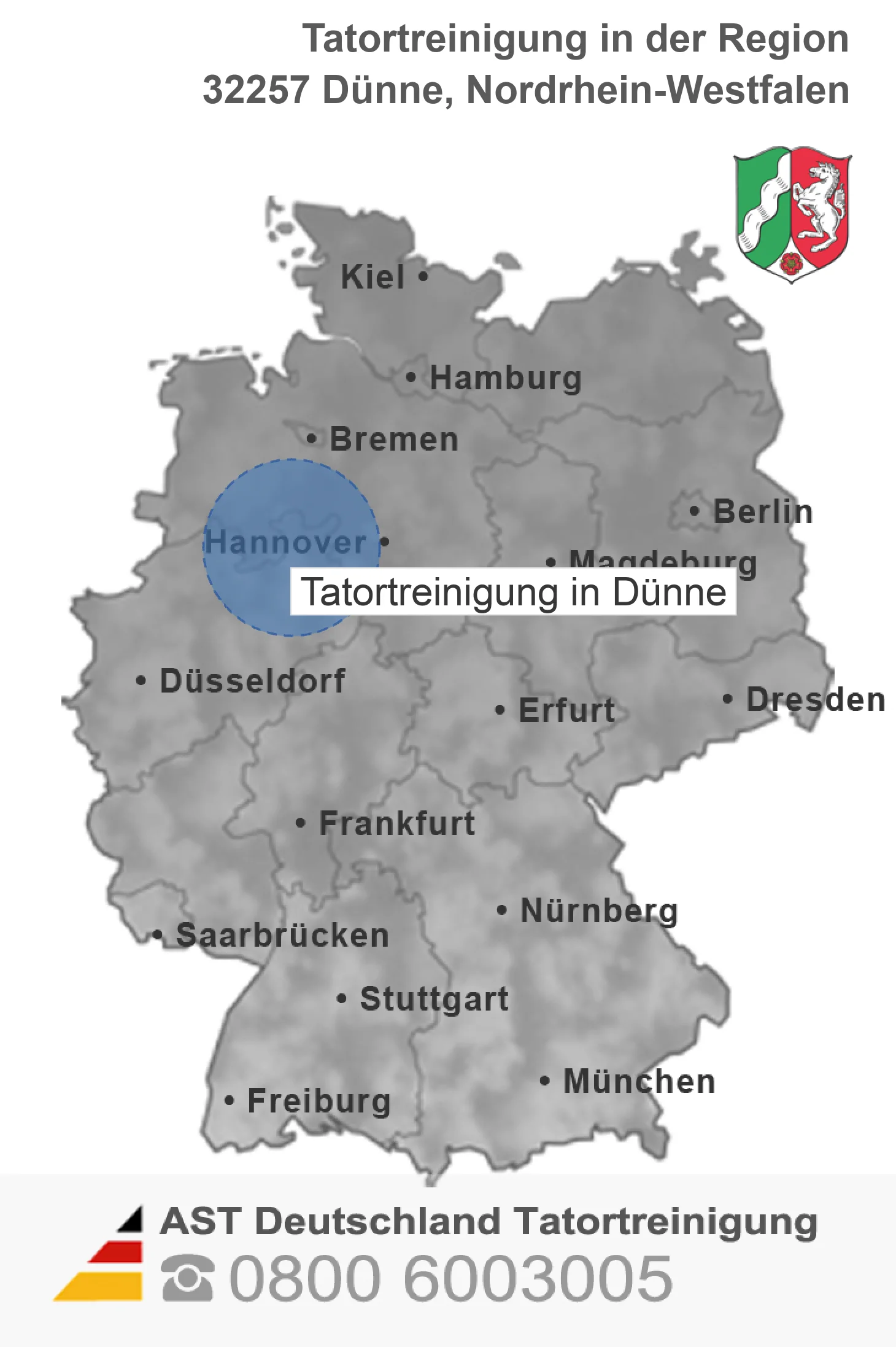 Tatortreinigung D&uuml;nne