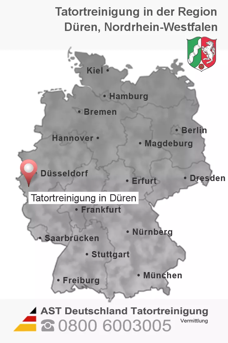 Tatortreinigung Düren