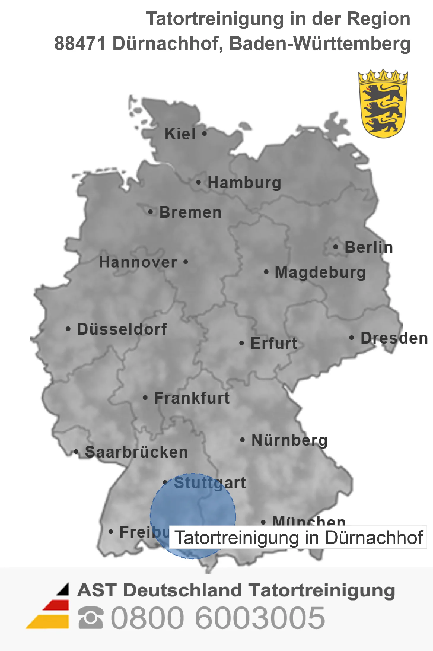 Tatortreinigung D&uuml;rnachhof