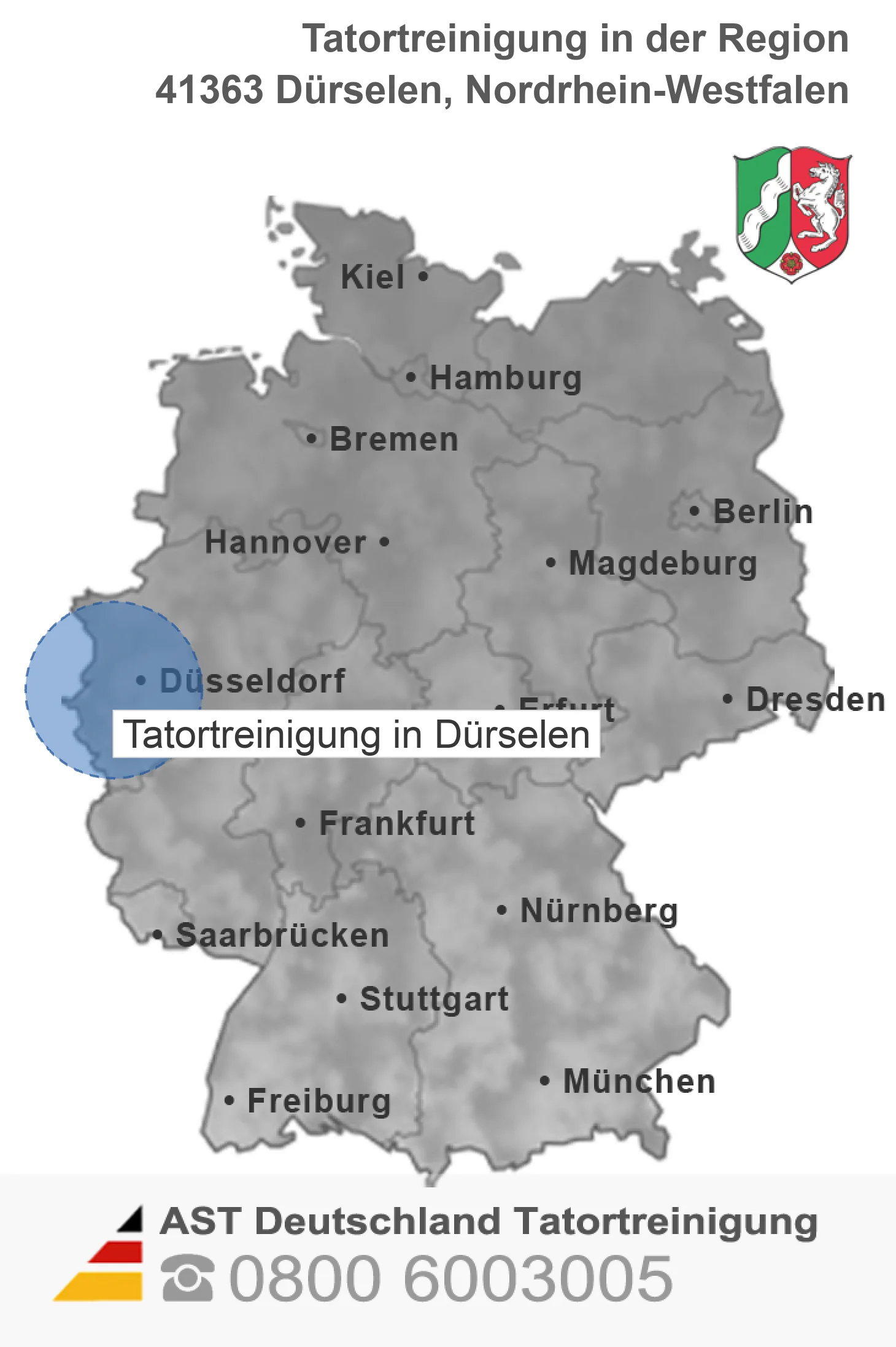 Tatortreinigung D&uuml;rselen
