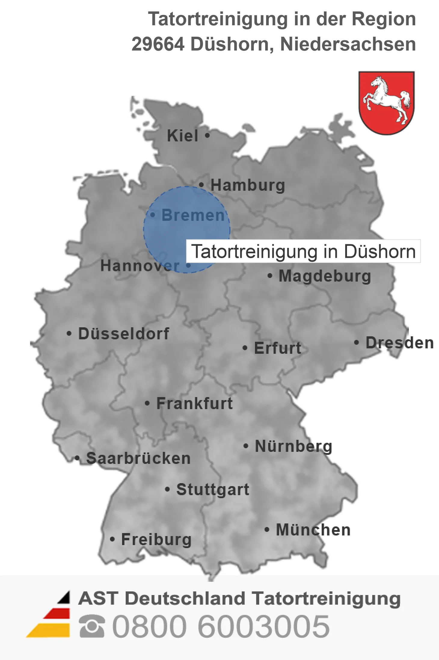 Tatortreinigung D&uuml;shorn