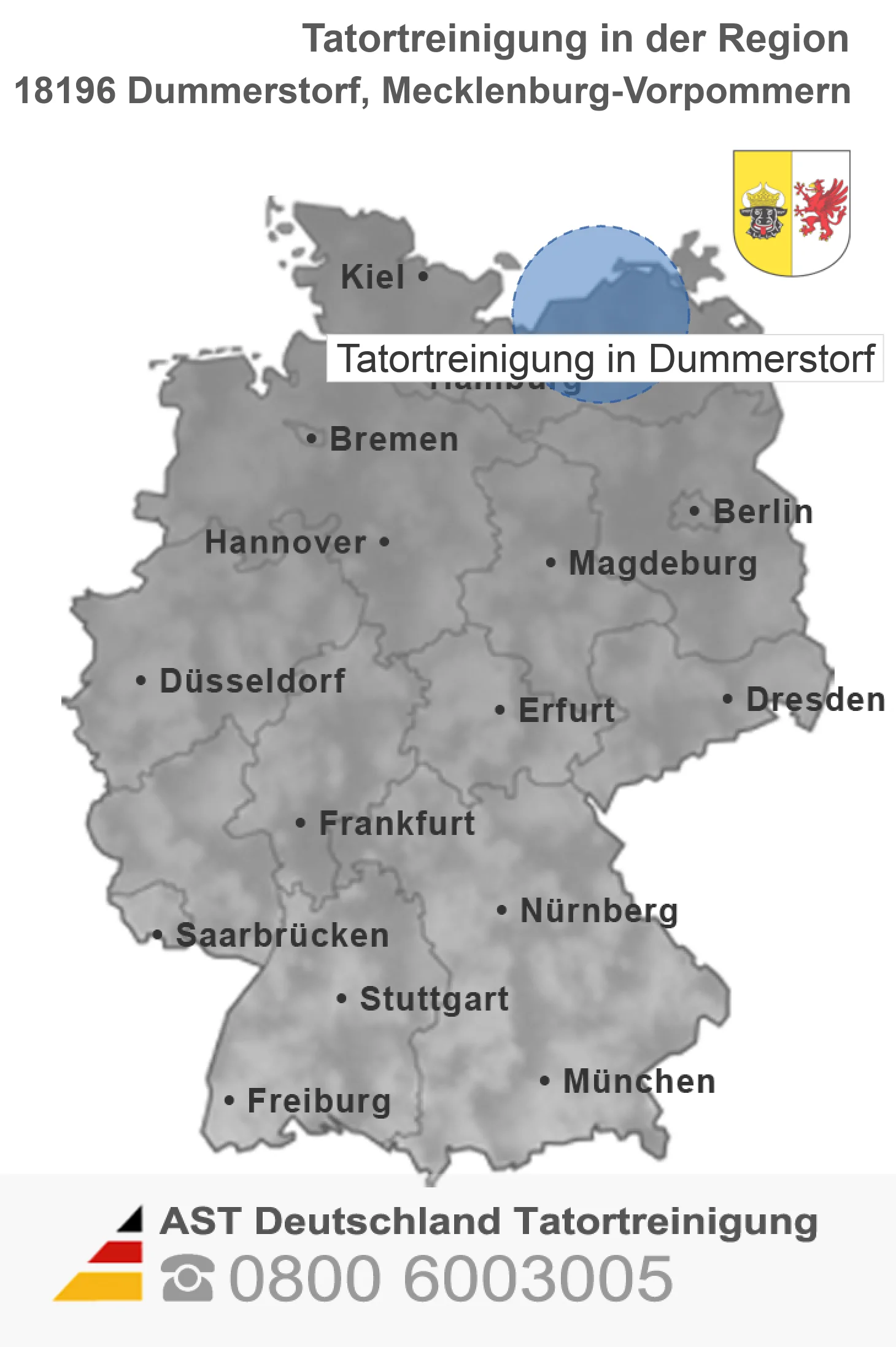 Tatortreinigung Dummerstorf