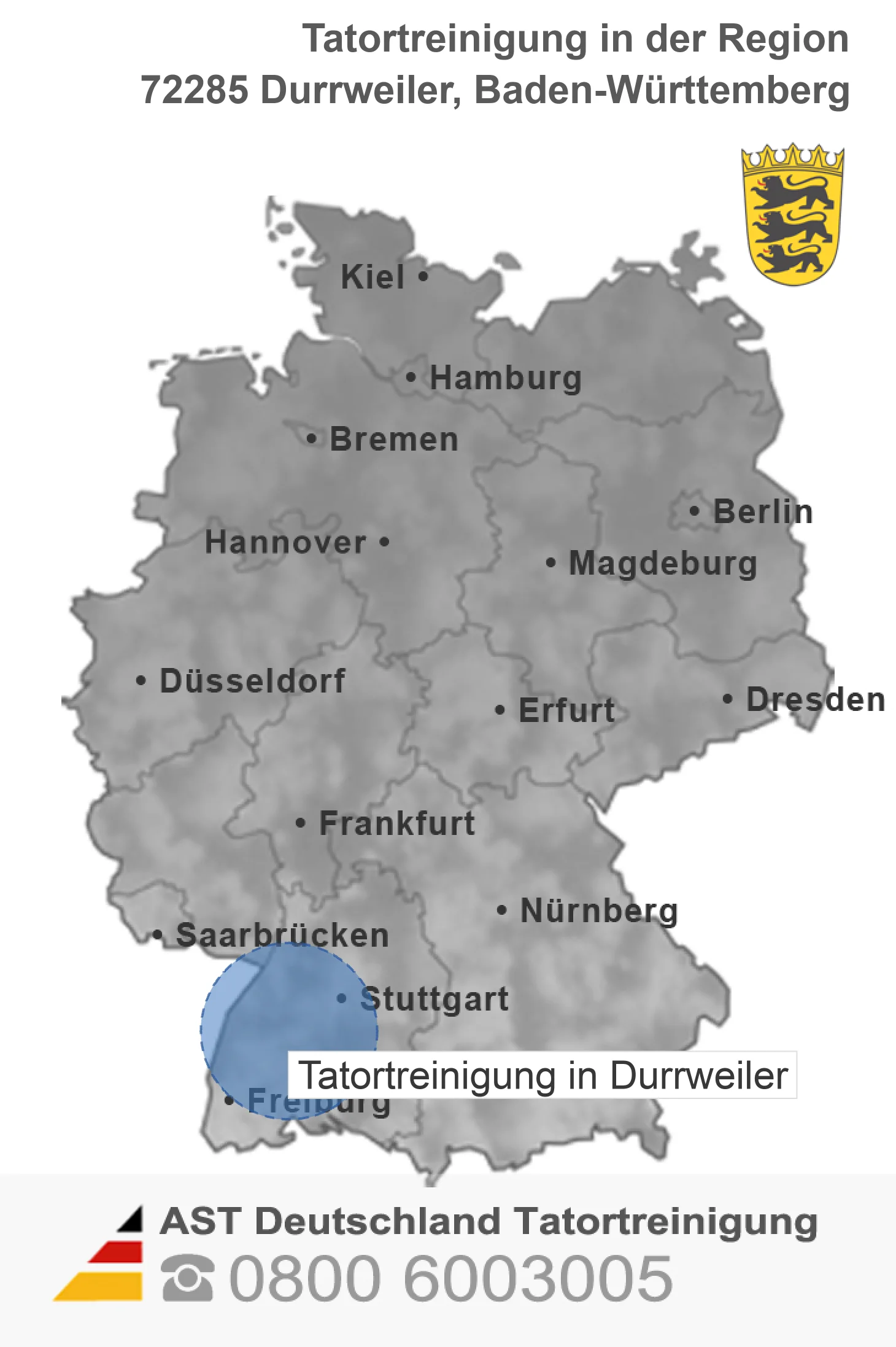 Tatortreinigung Durrweiler