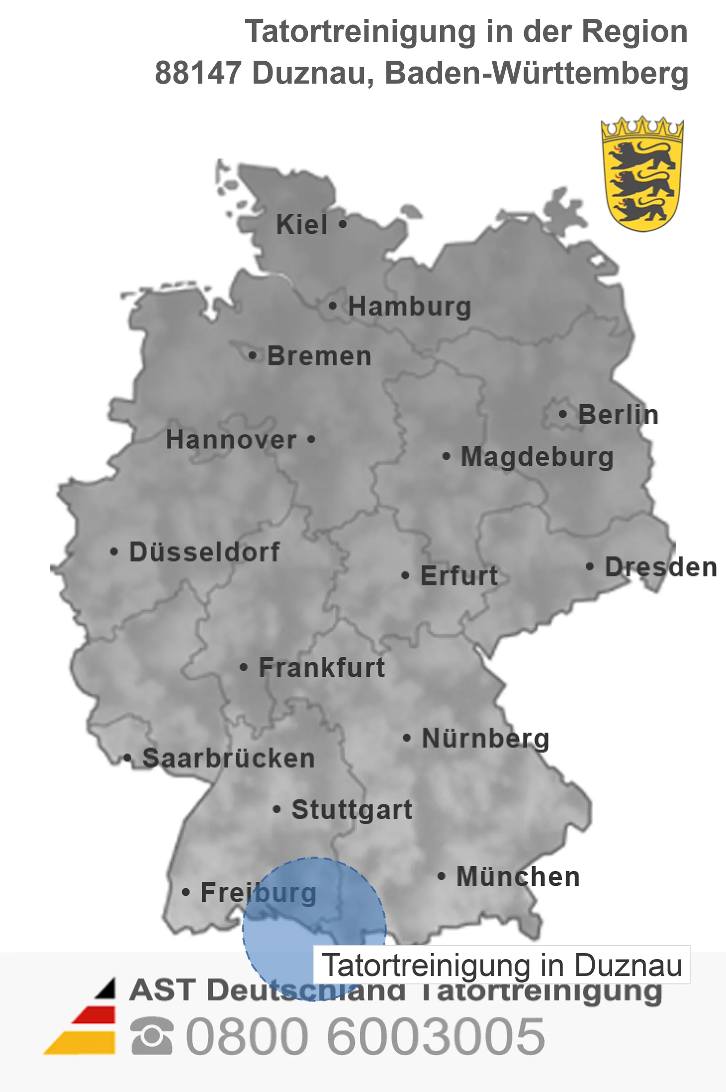 Tatortreinigung Duznau