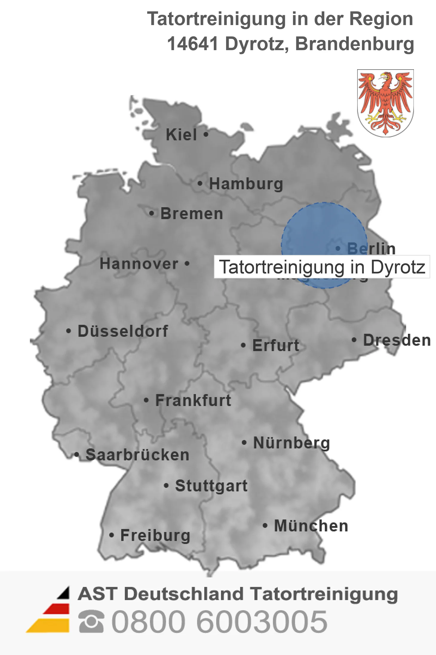 Tatortreinigung Dyrotz